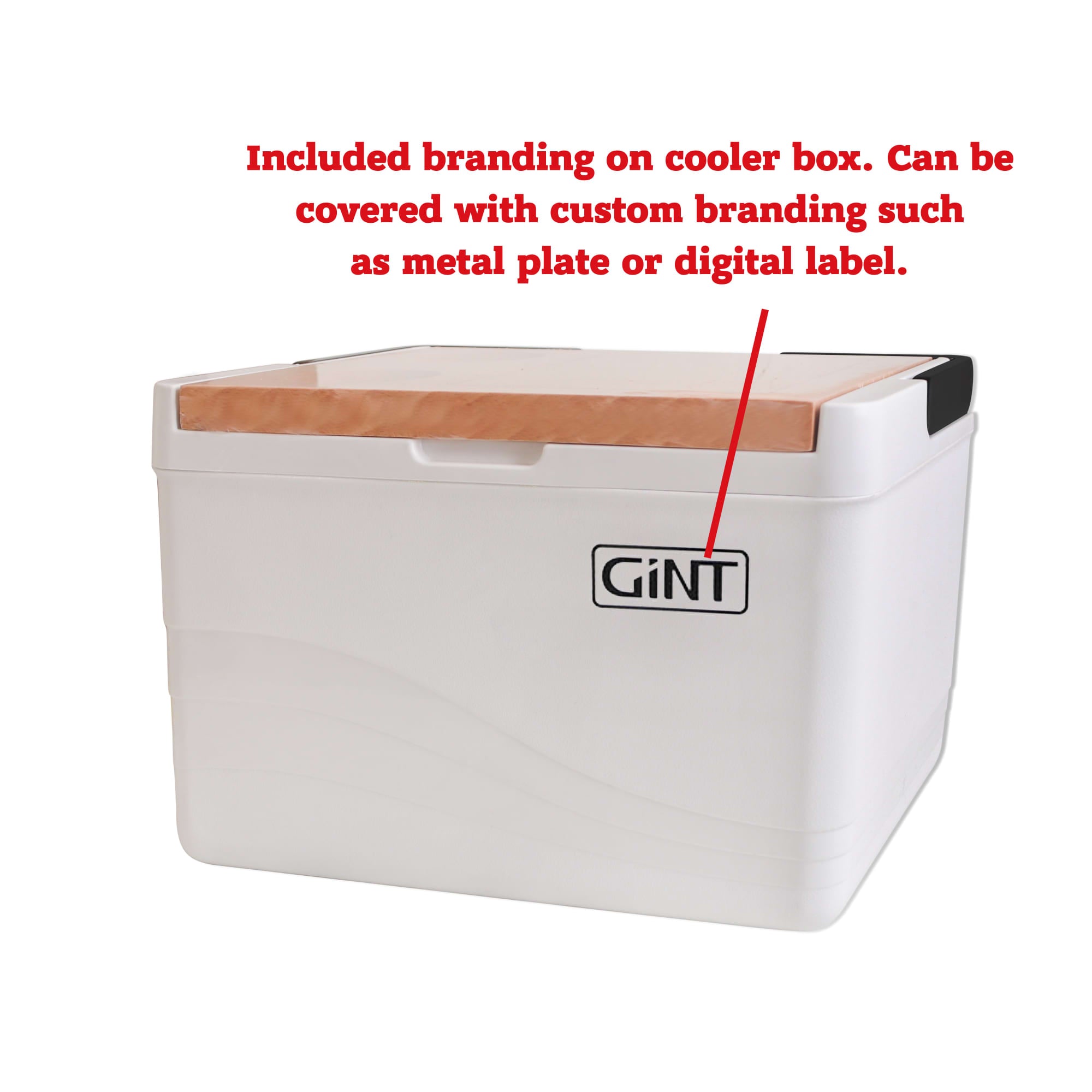 11L Wooden Lid Cooler Box