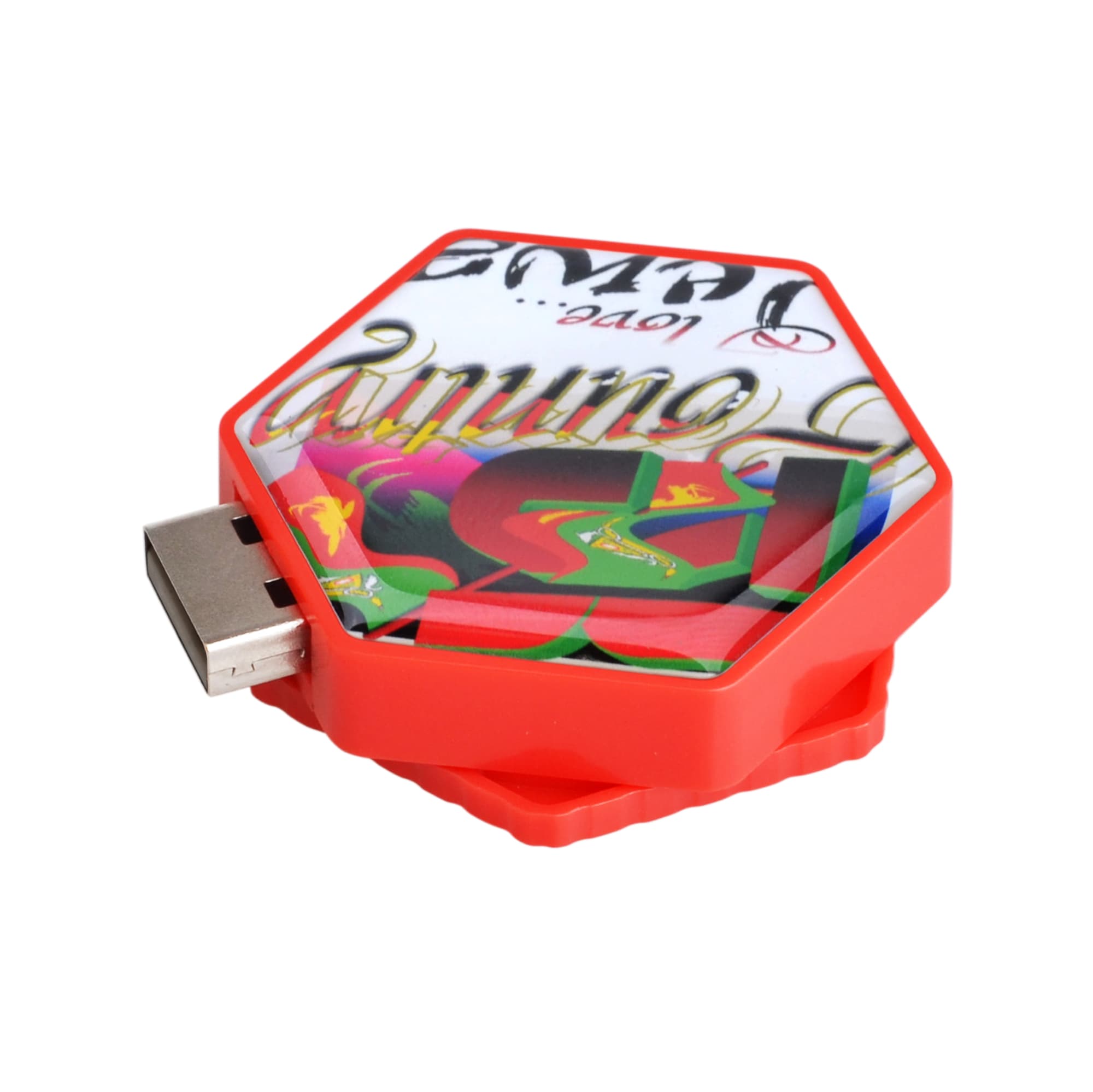 Hexagon Flash Drive