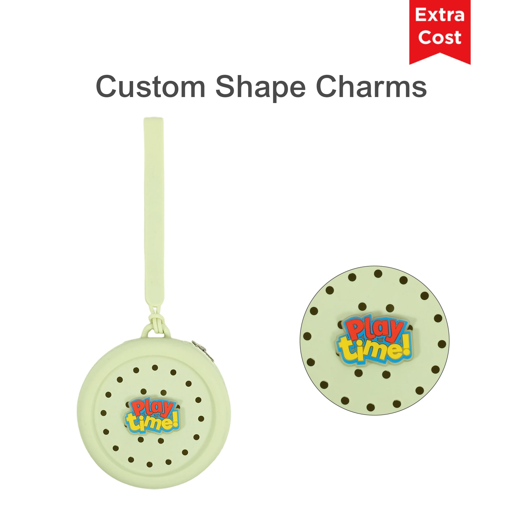 Round Silicone Holes Pouch