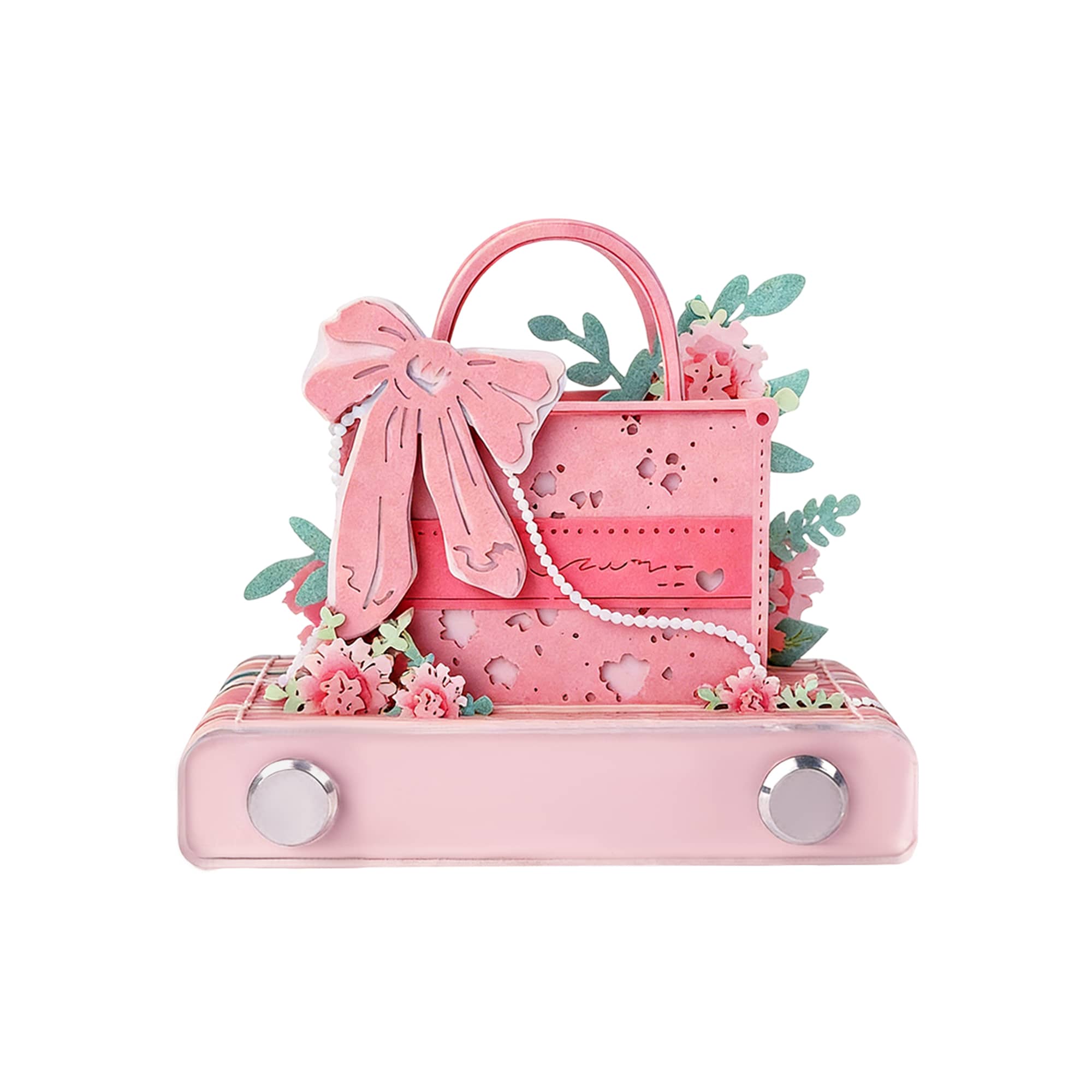 3D Paper Art Handbag Tear-off Notepad