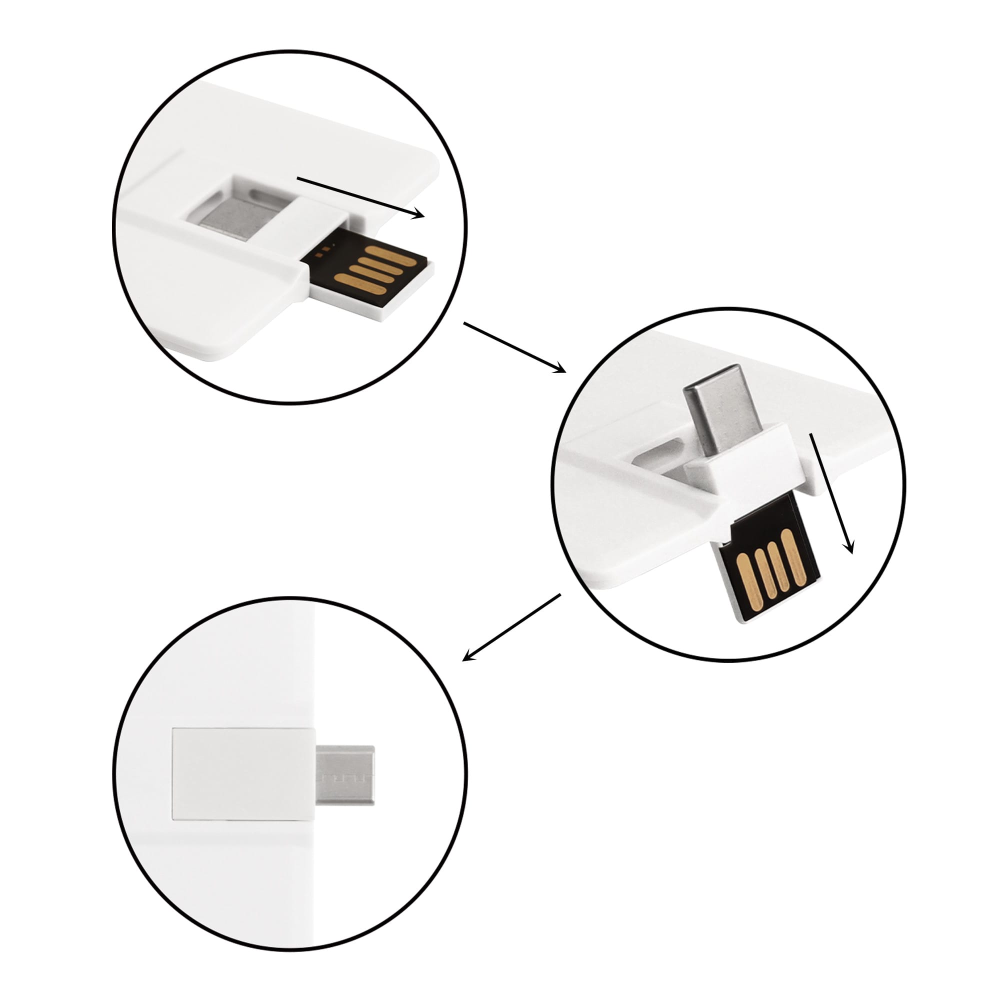 Credit Card Type-c Flash Drive