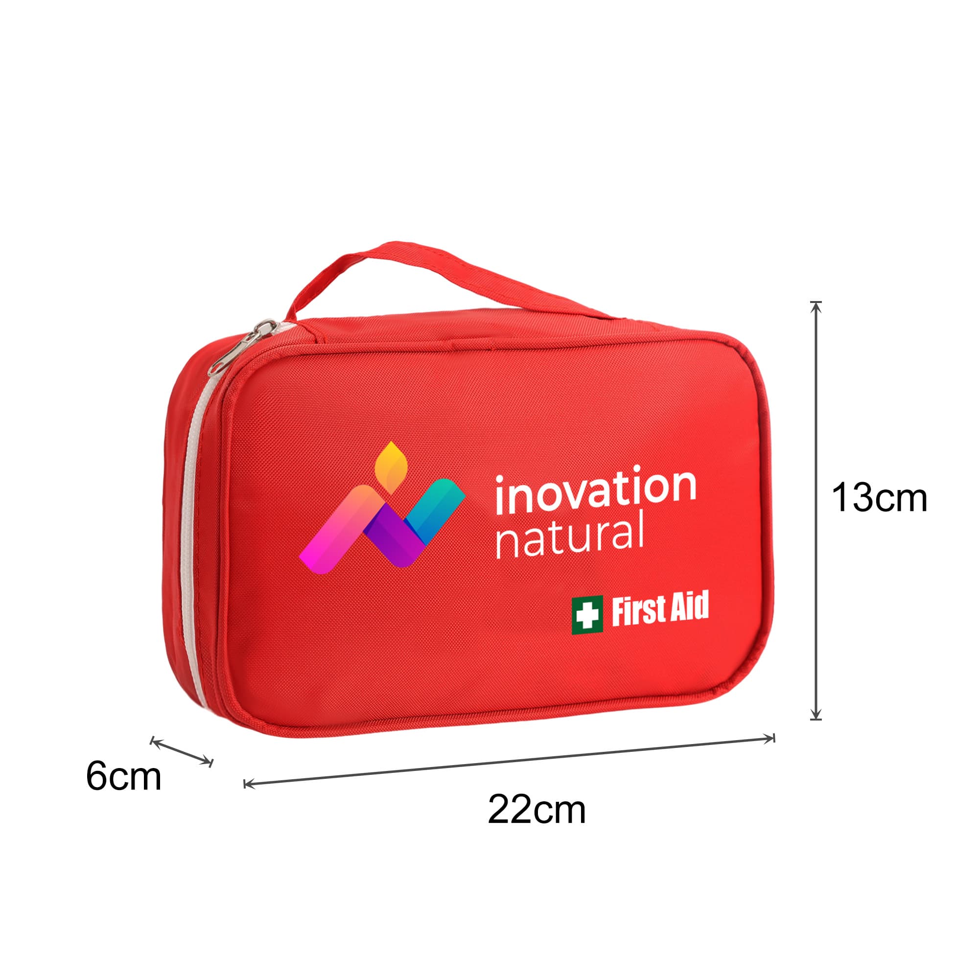 Empty First Aid Kit Bag with Handle