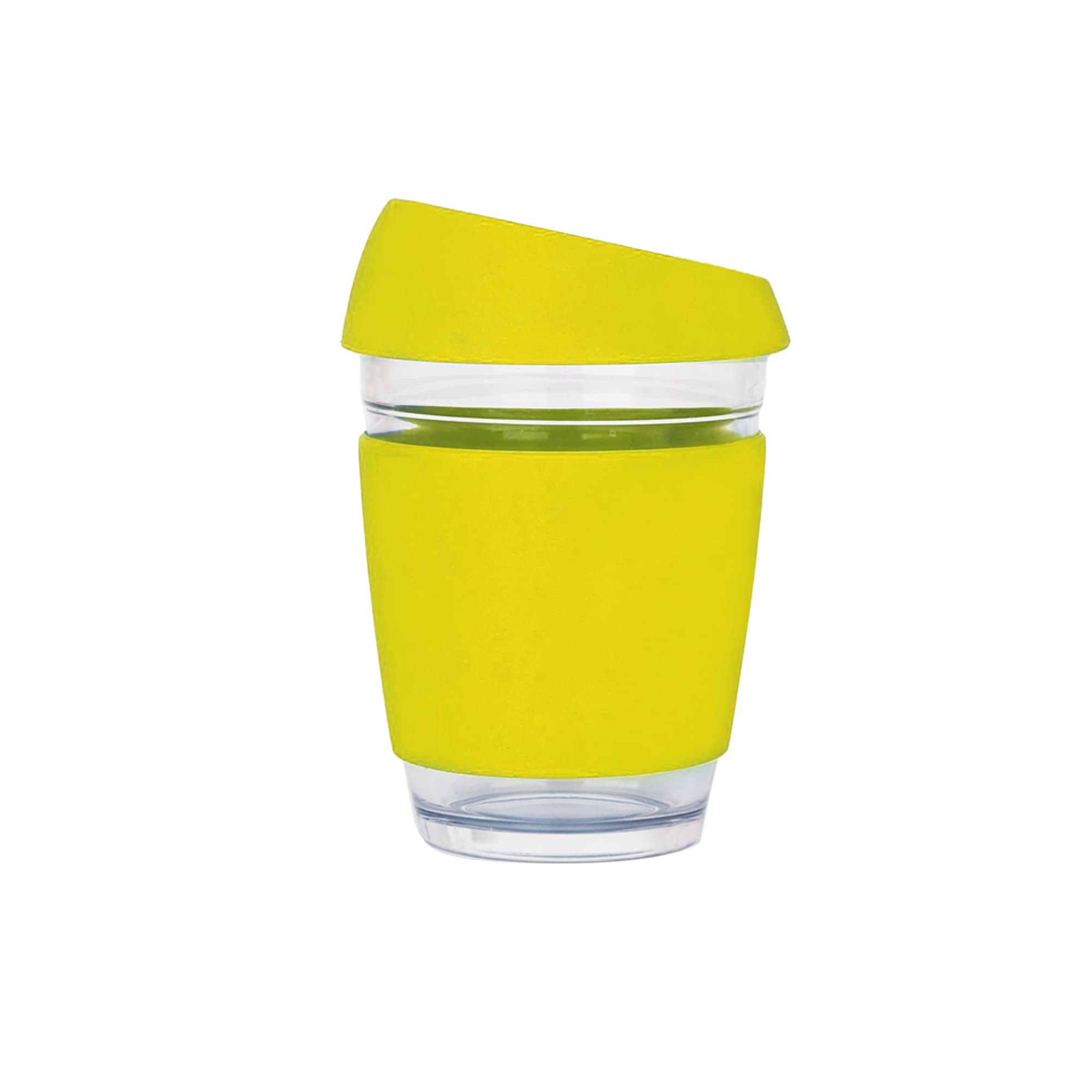 12 OZ Reusable Glass Coffee Cup