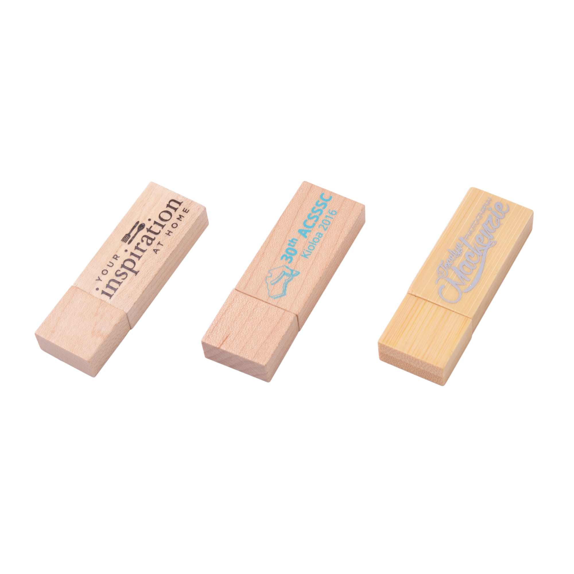 Rectangle Wooden Flash Drive