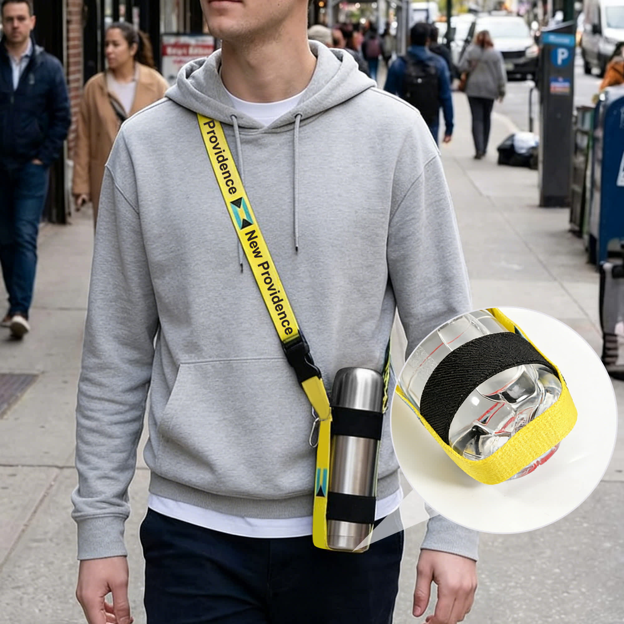 Water Bottle Holder Strap Sling