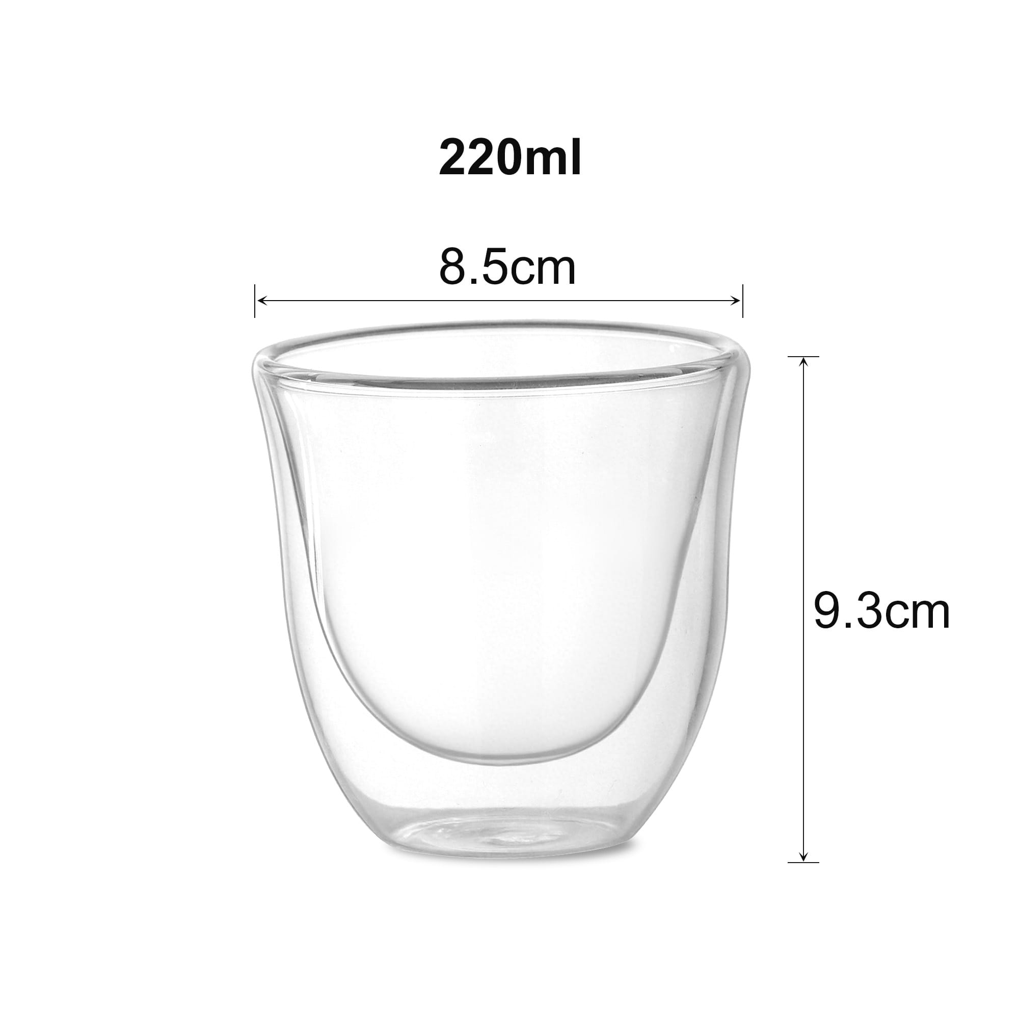 Tulip Double Wall Glass