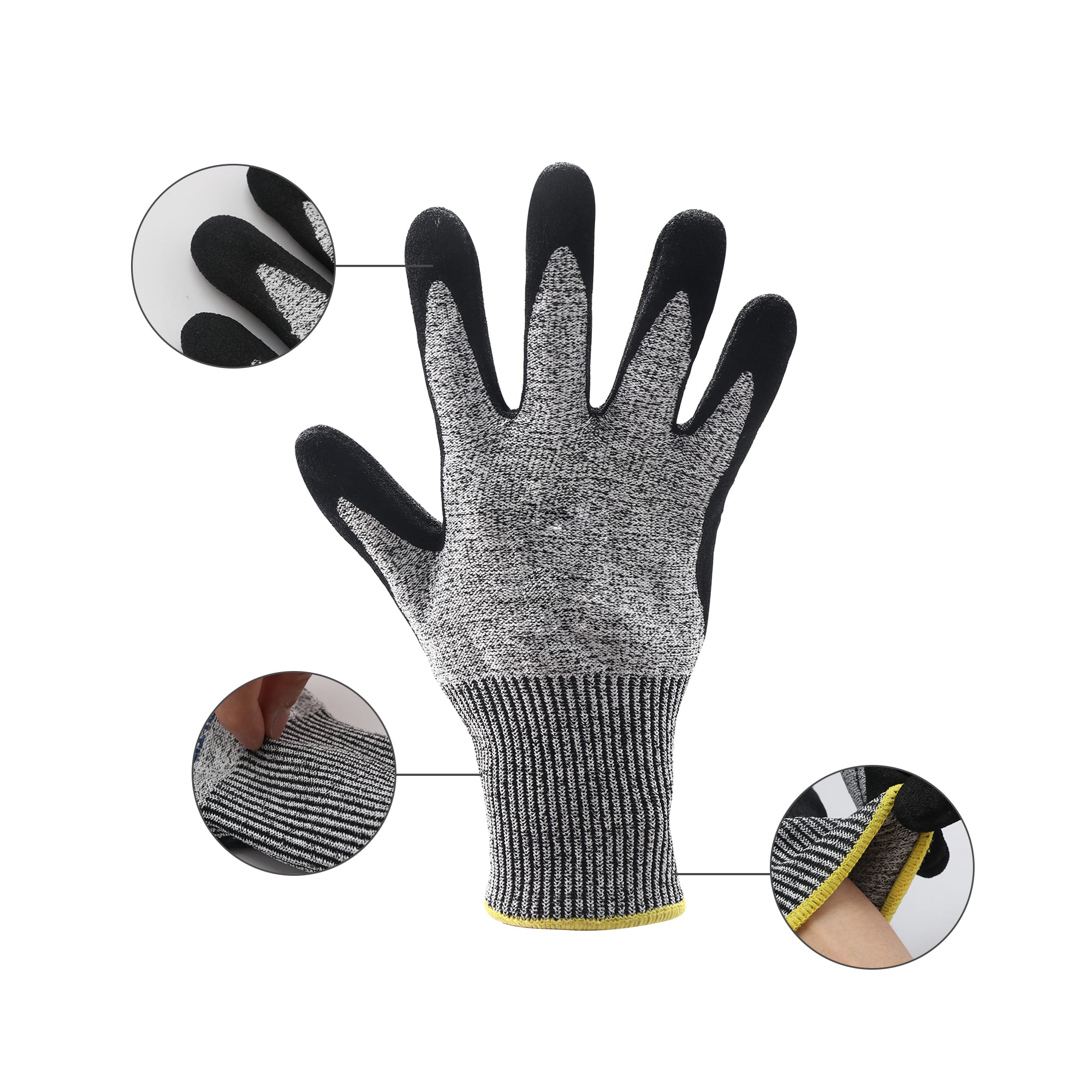 Cut Resistant Nitrile Gloves