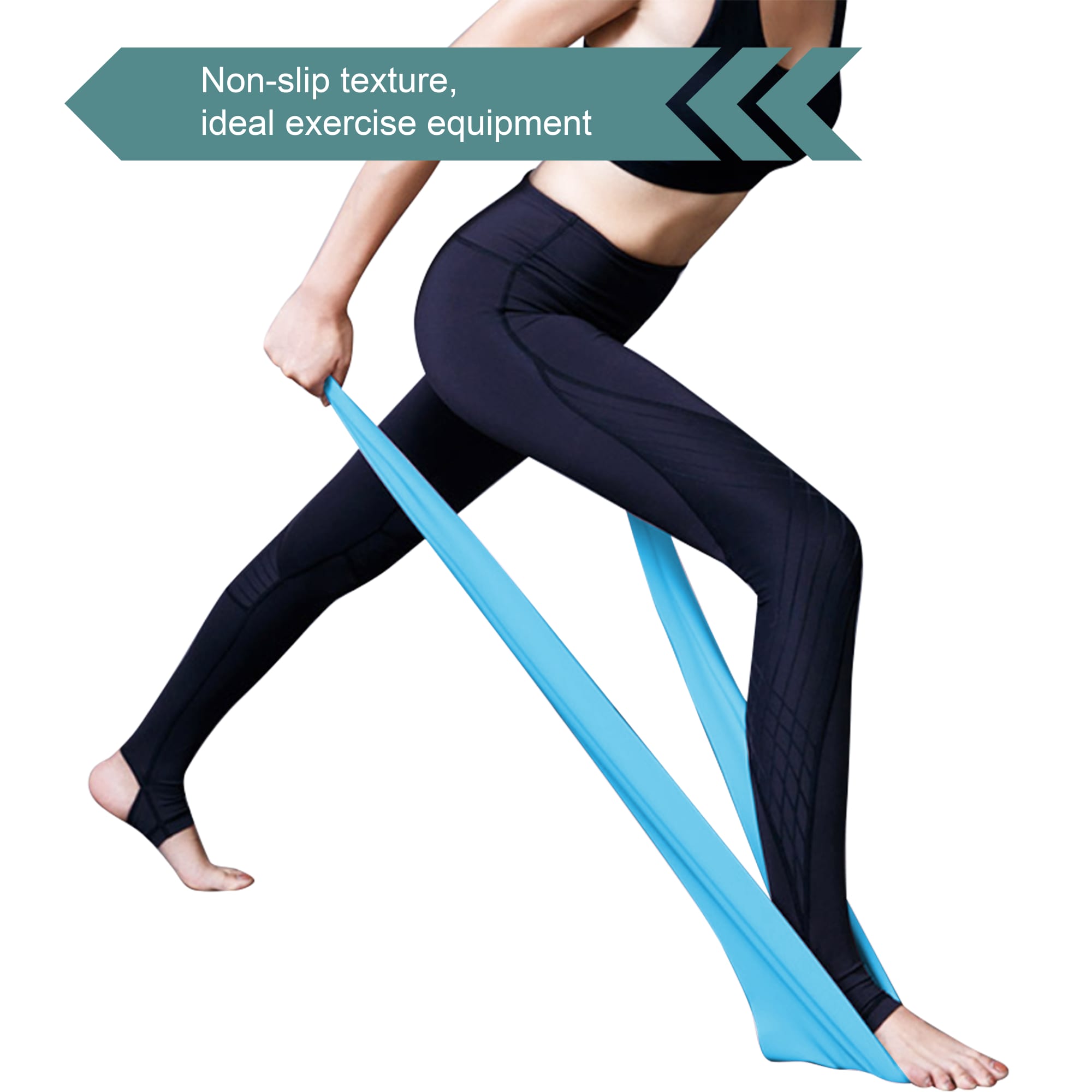 Latex Free TPE 1.5m Fitness Resistance Band