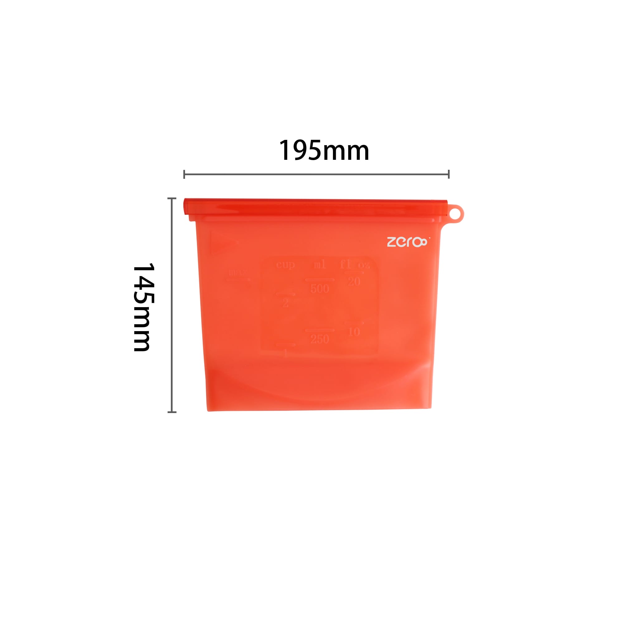 Silicone Reusable Storage Pouch - 500ML