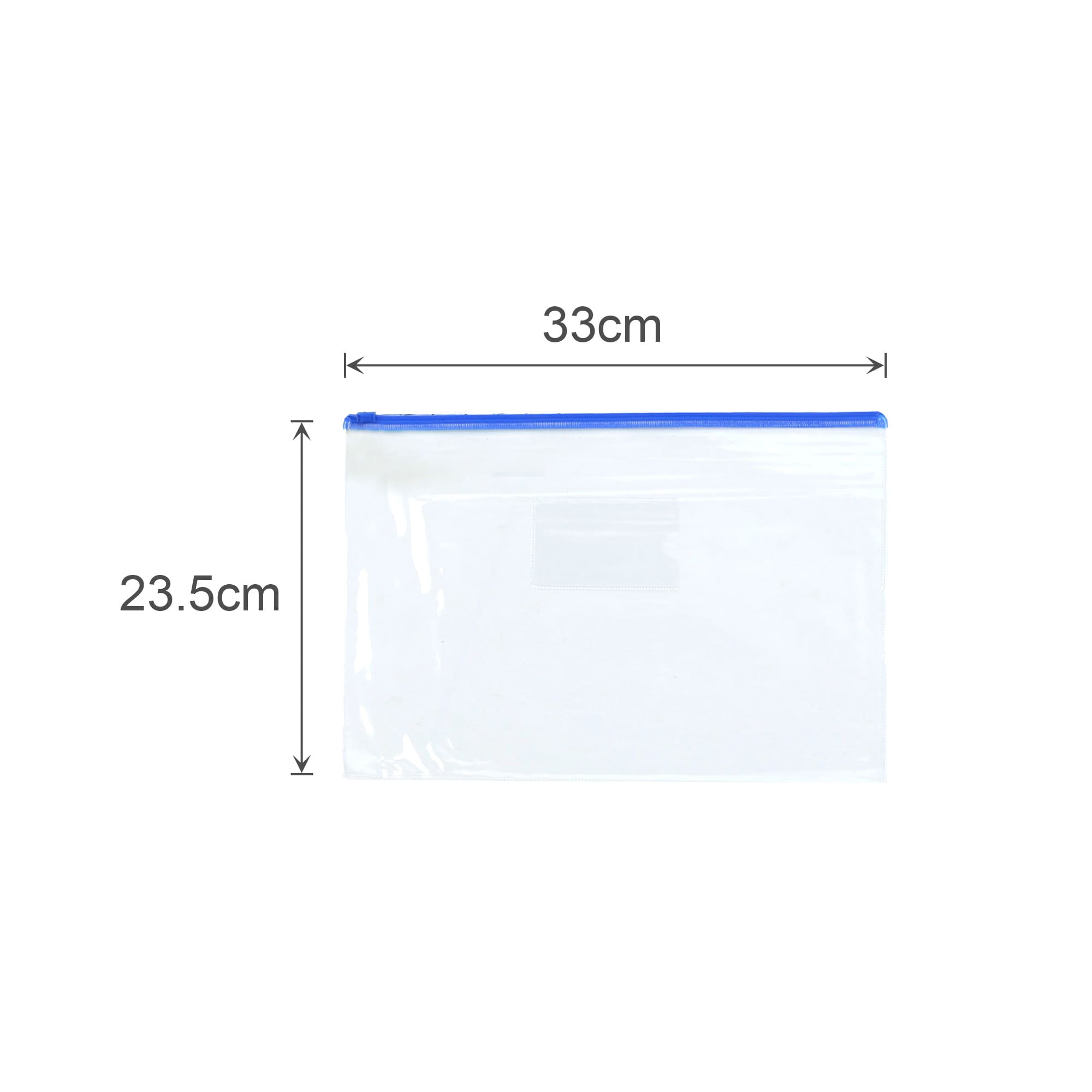 Transparent A4 File Bag