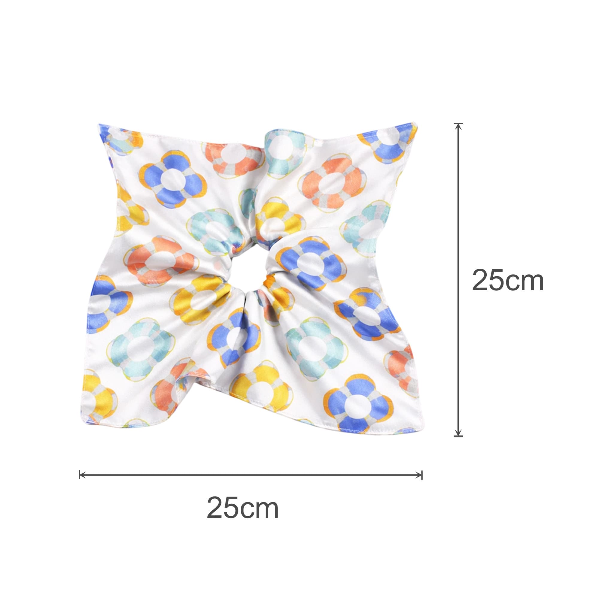Satin Square Hair Scrunchie