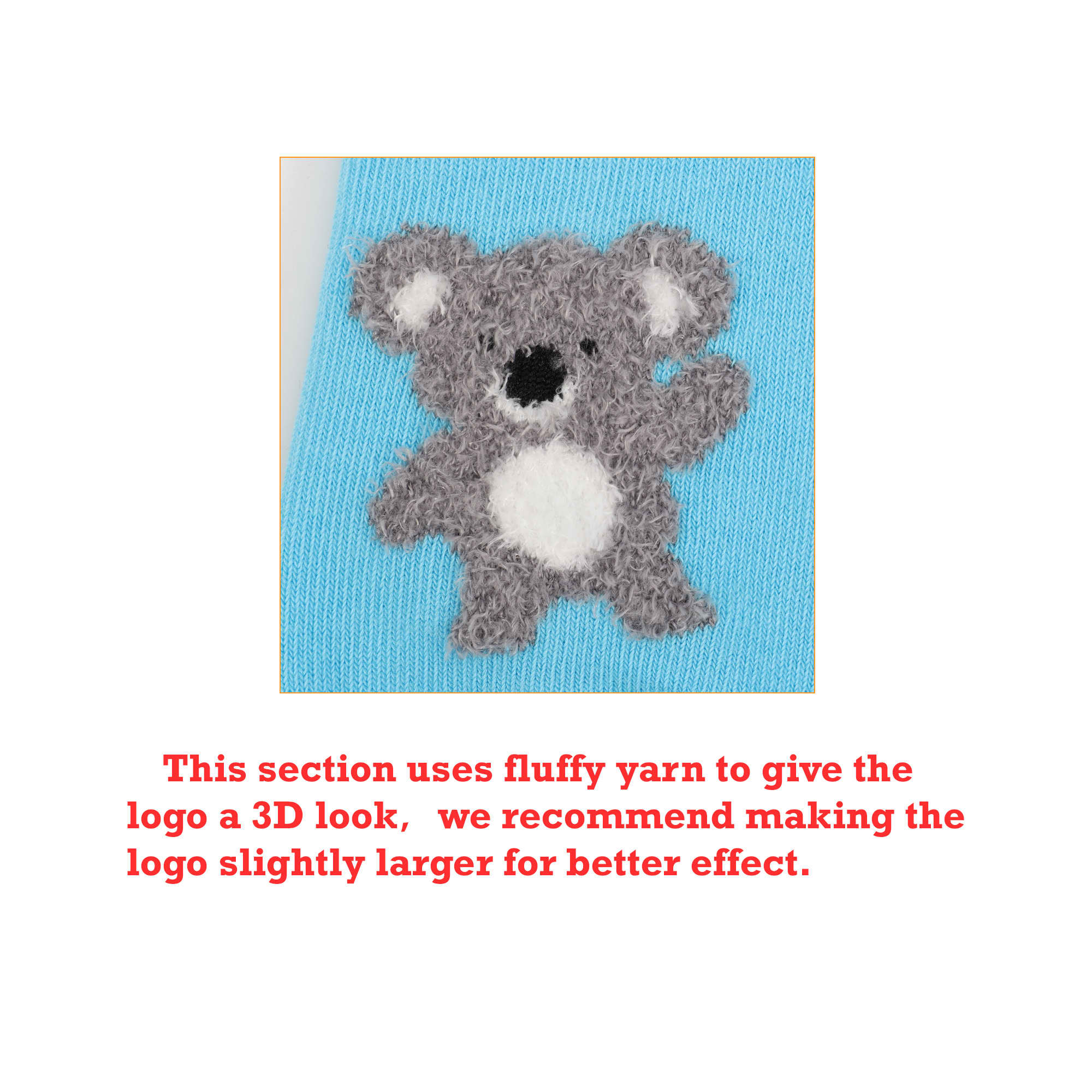 3D Design Crew Kids Custom Pattern Woven Socks