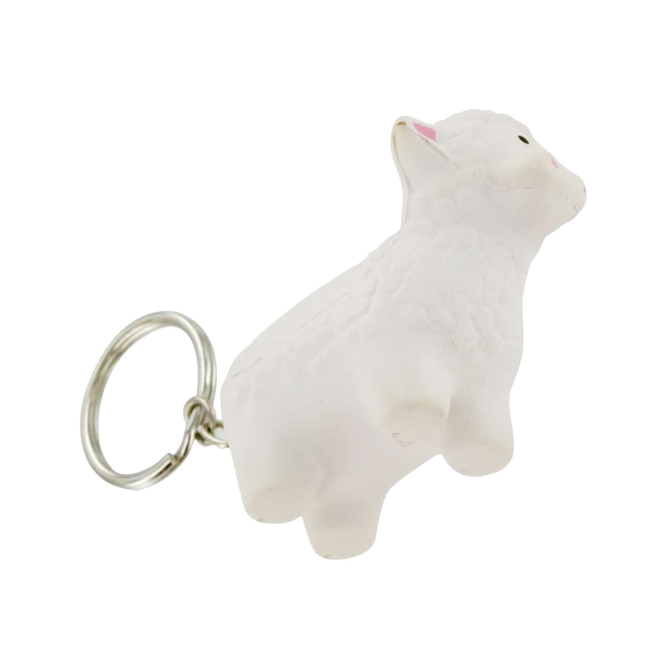 Keyring with Sheep Stress Reliever