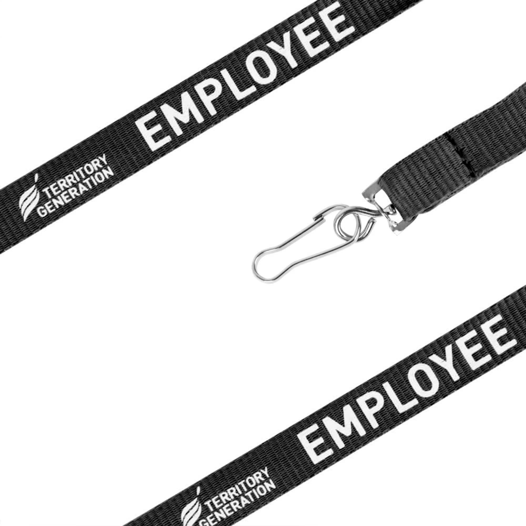 Poly Ribbed Lanyard