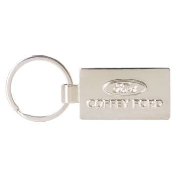 Custom Shaped Die Struck Keyring