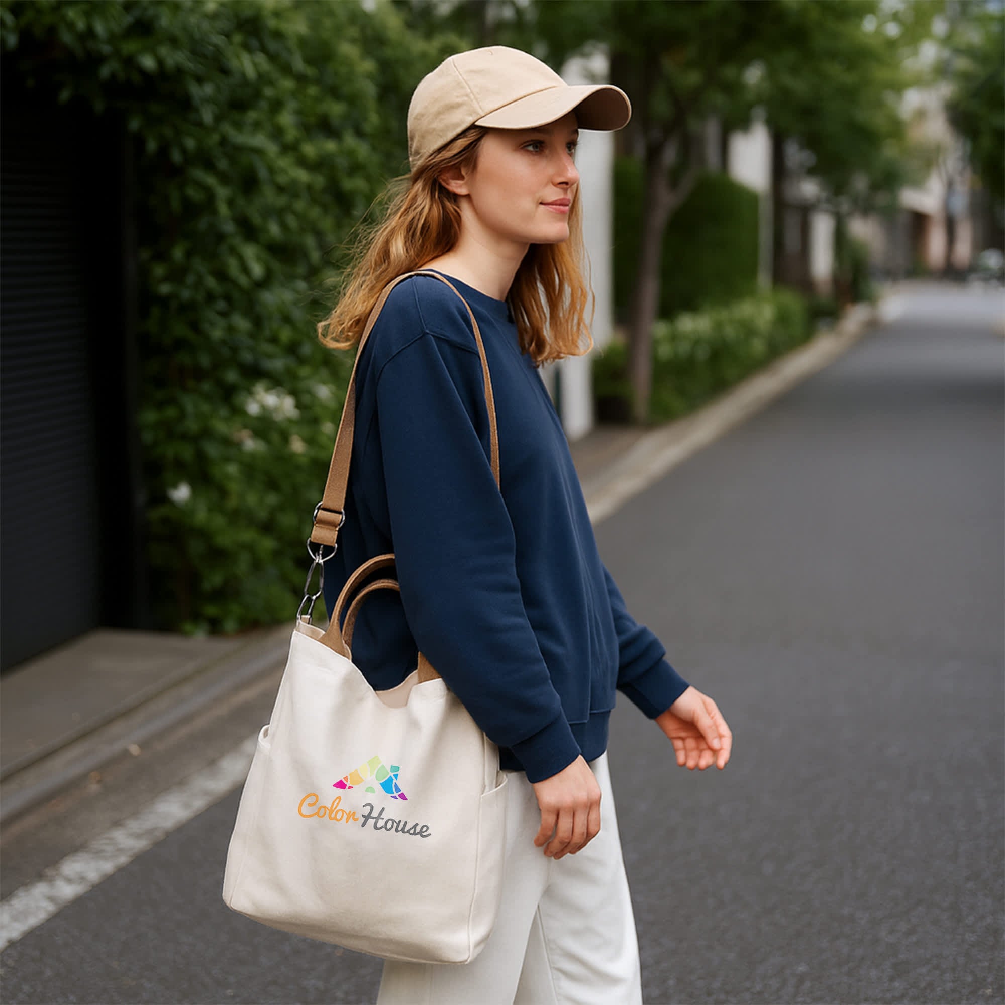 Vintage Style Canvas Bag