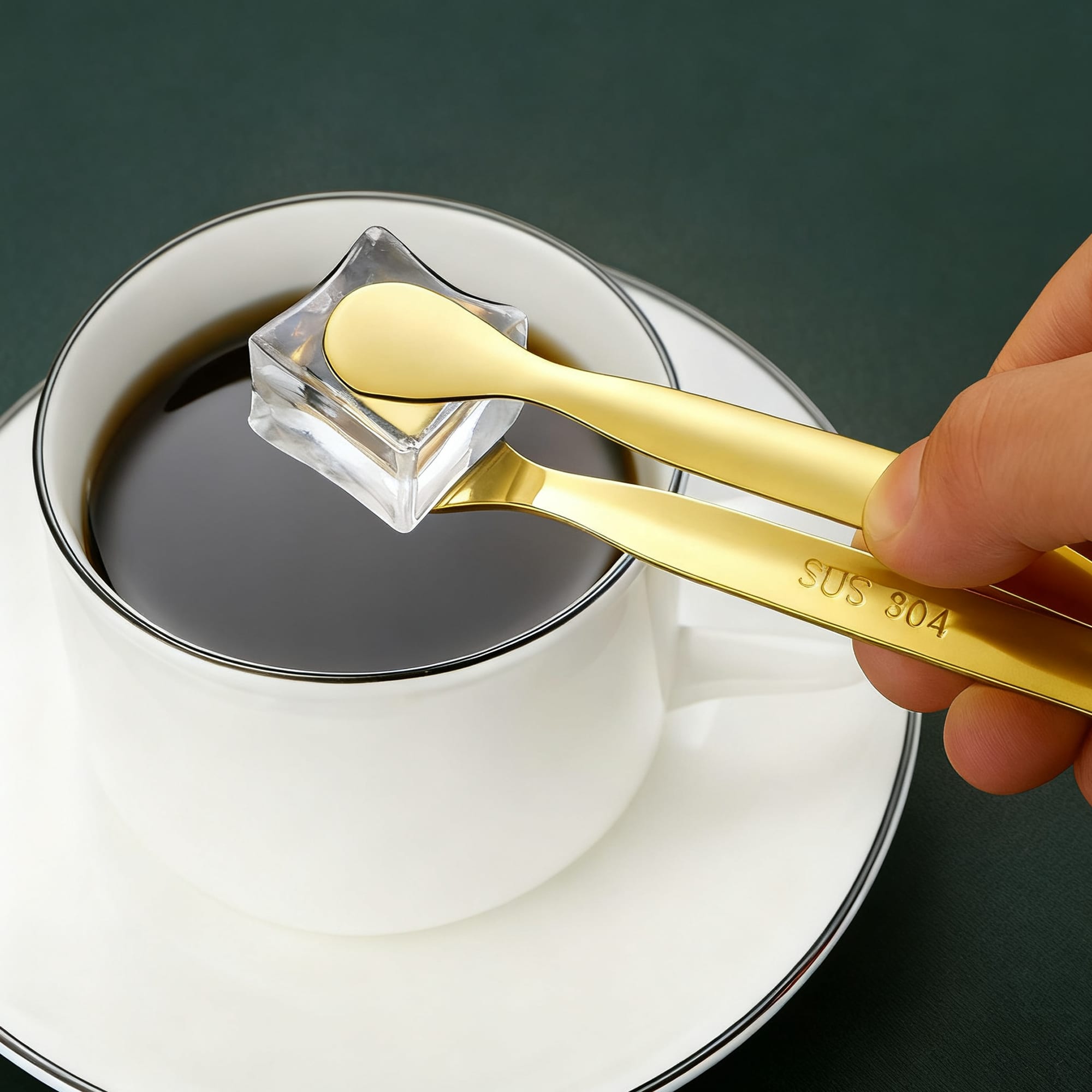 Stainless Steel Ice Tong