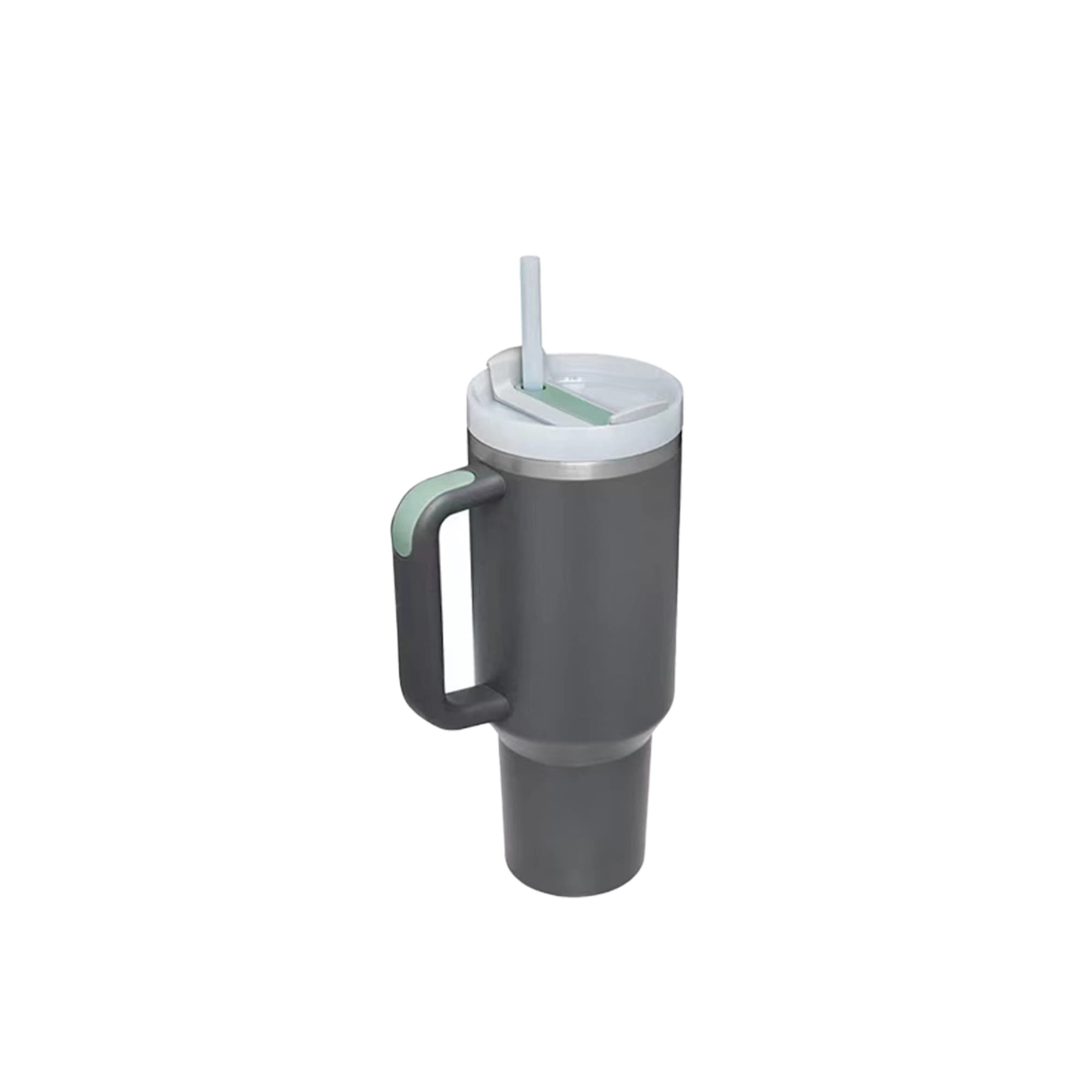 1.2L Stainless Steel Tumbler with Lid and Straw