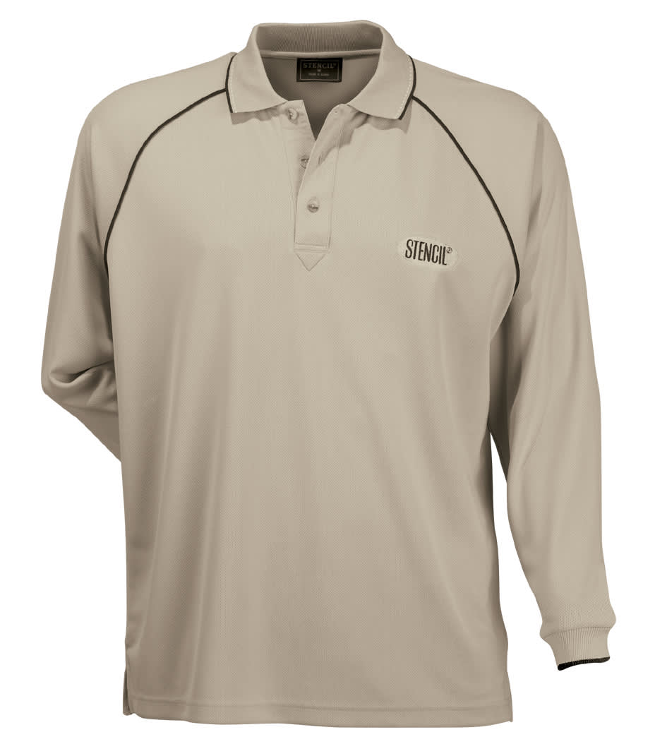 Cool Dry Polo L/S Mens