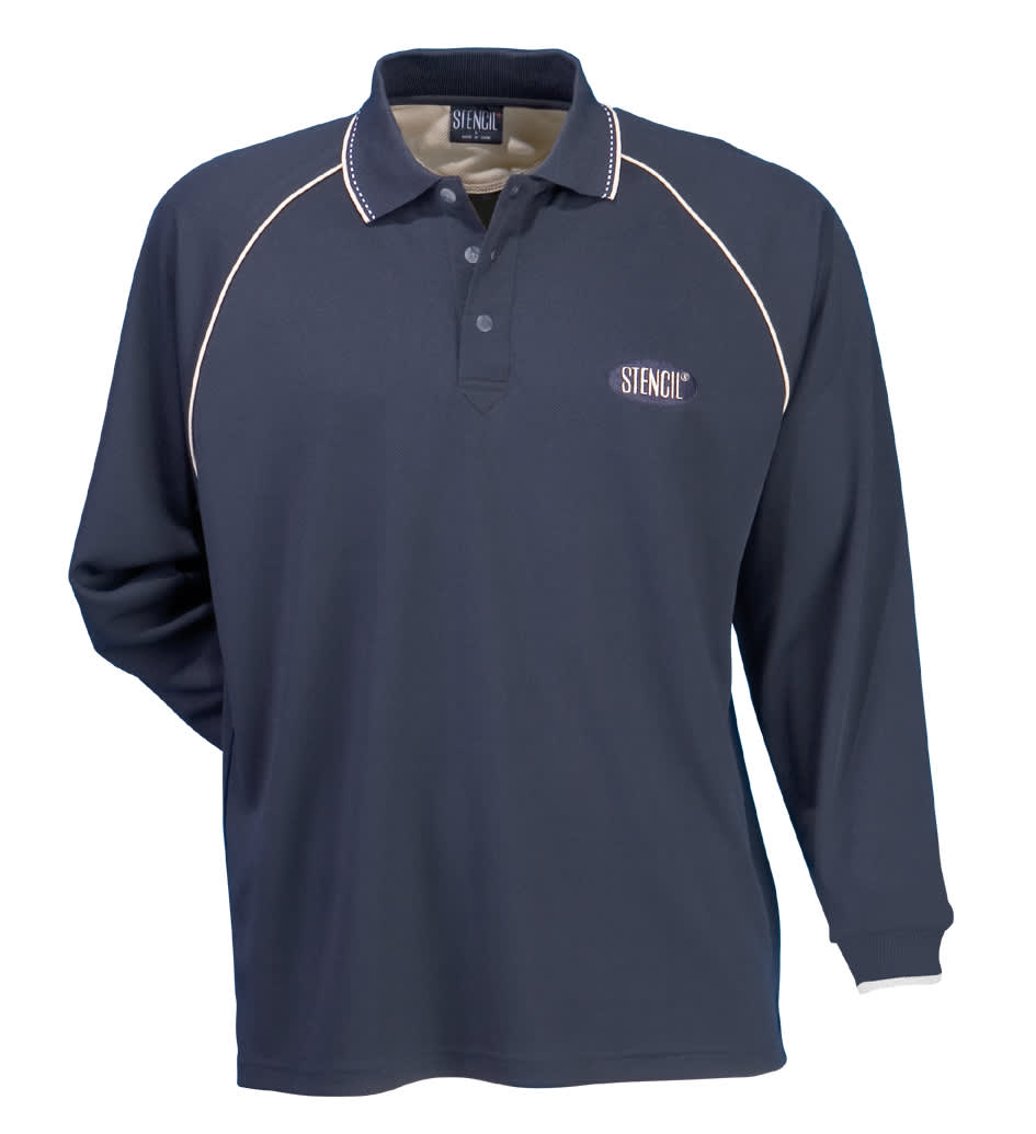 Cool Dry Polo L/S Mens