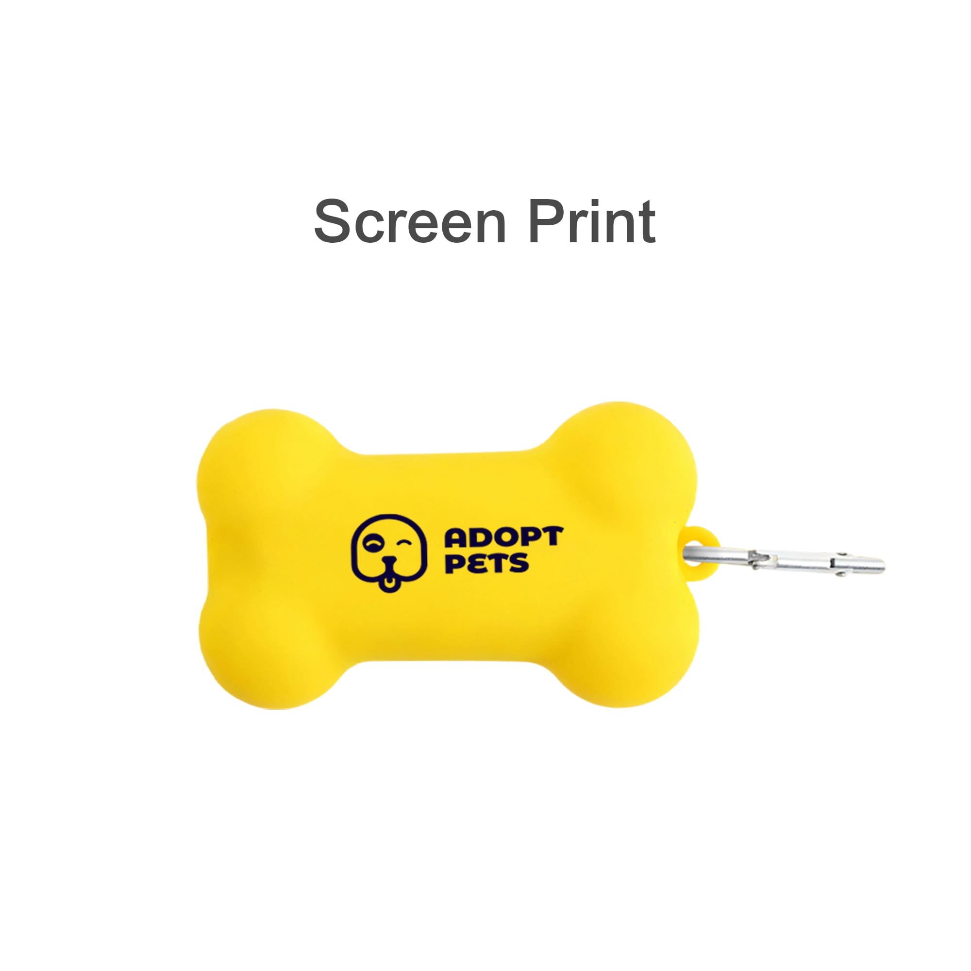 Silicone Bone Shape Dog Poop Bag Dispenser