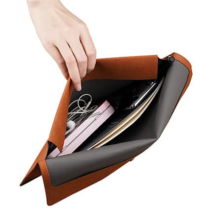 PU Leather A4 File Bag