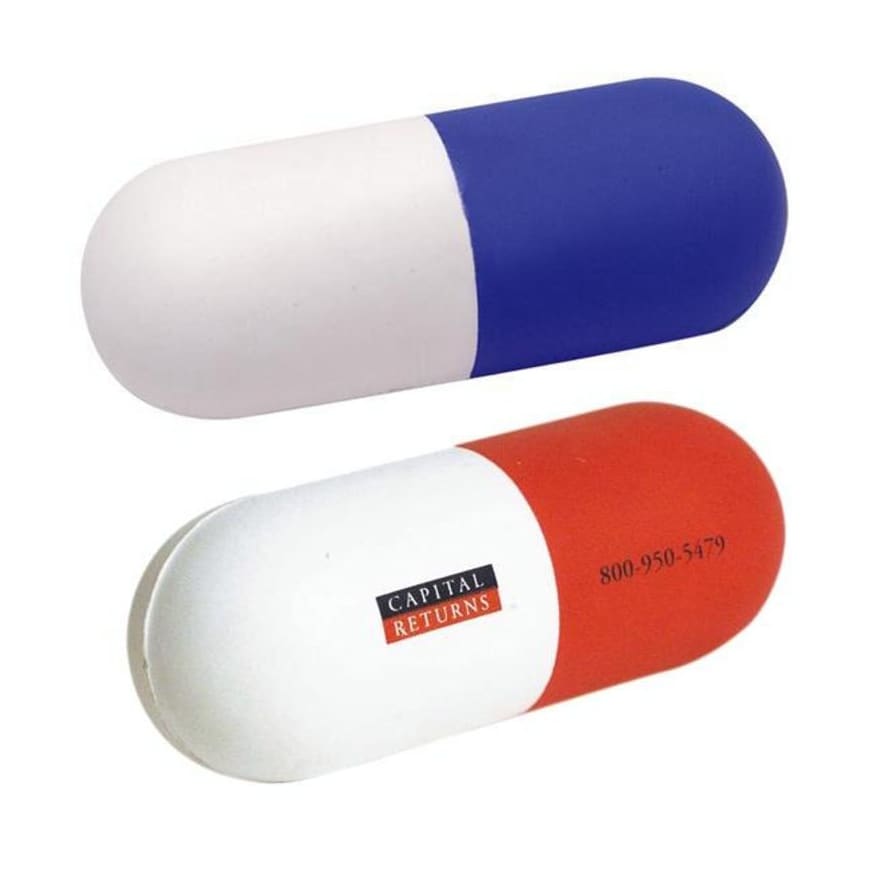 Capsule Shape Stress Reliever