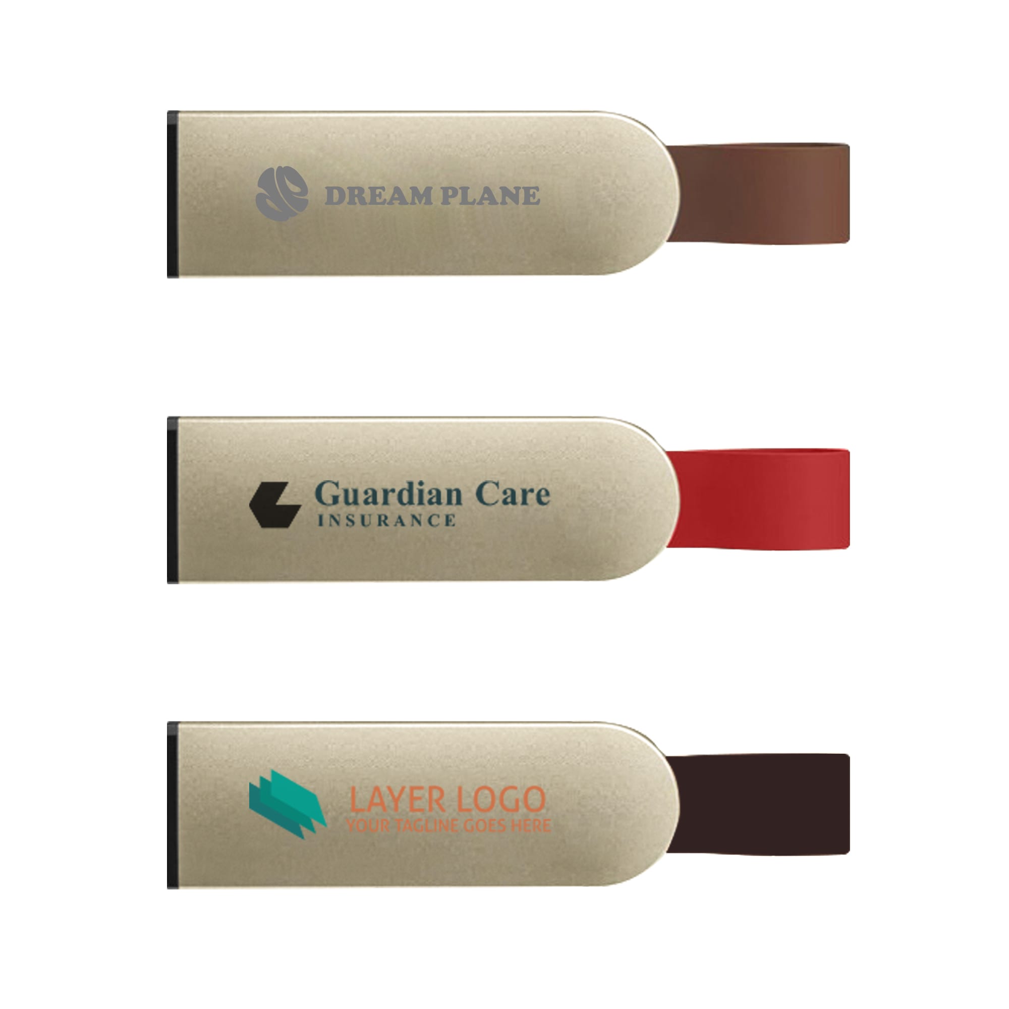 Sliding Metal Flash Drive