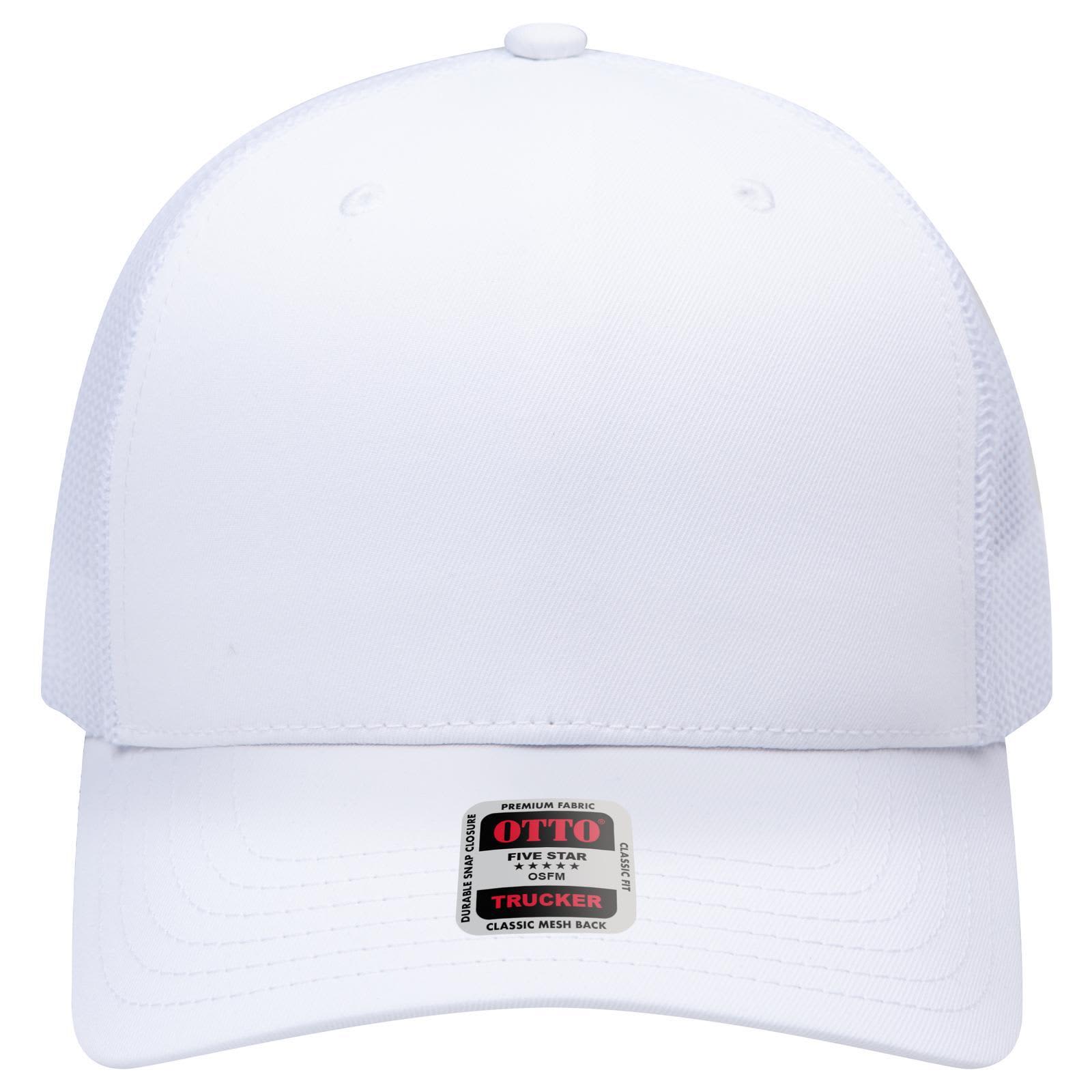 Seamless 6 Panel Mid Profile Mesh Back Trucker