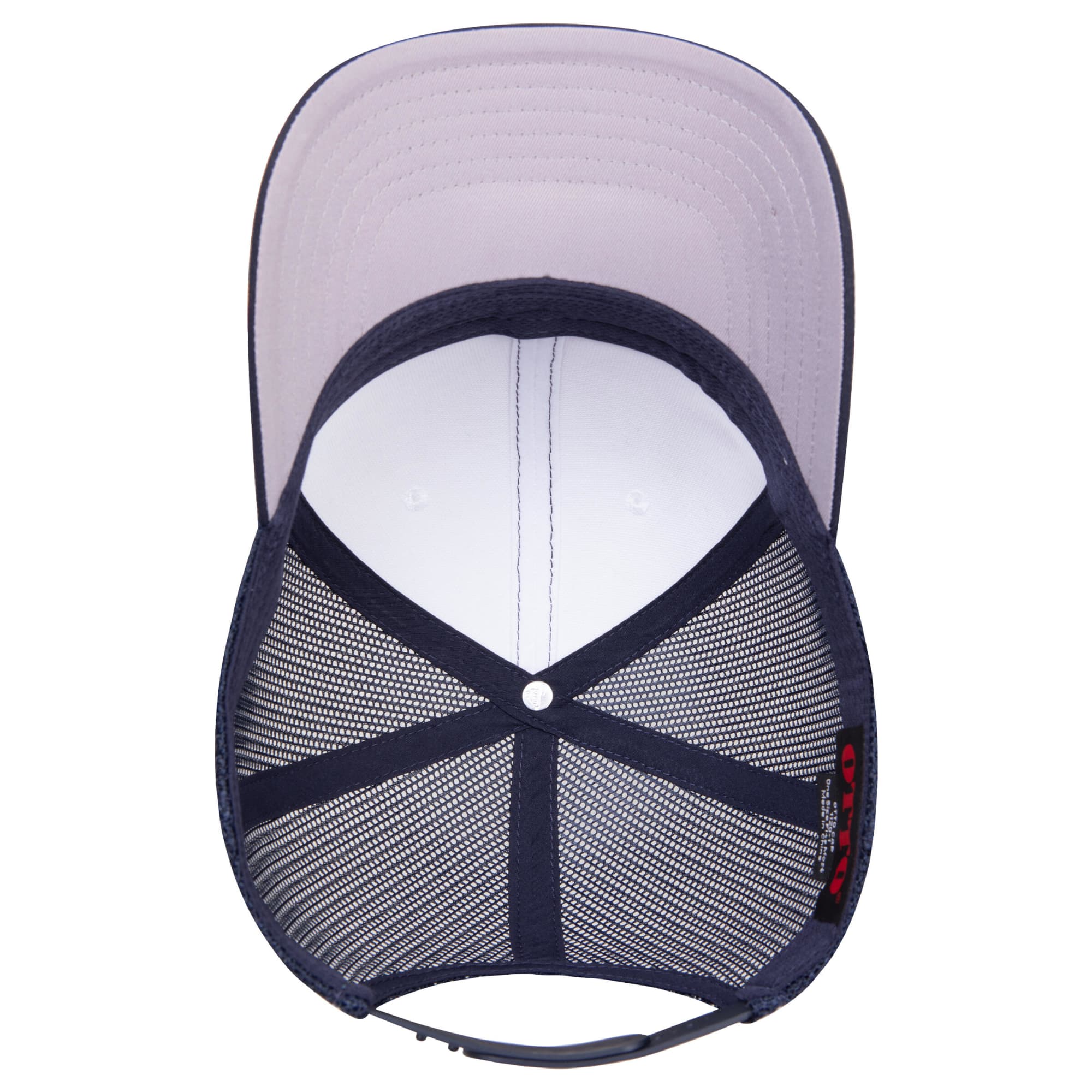 Seamless 6 Panel Mid Profile Mesh Back Trucker