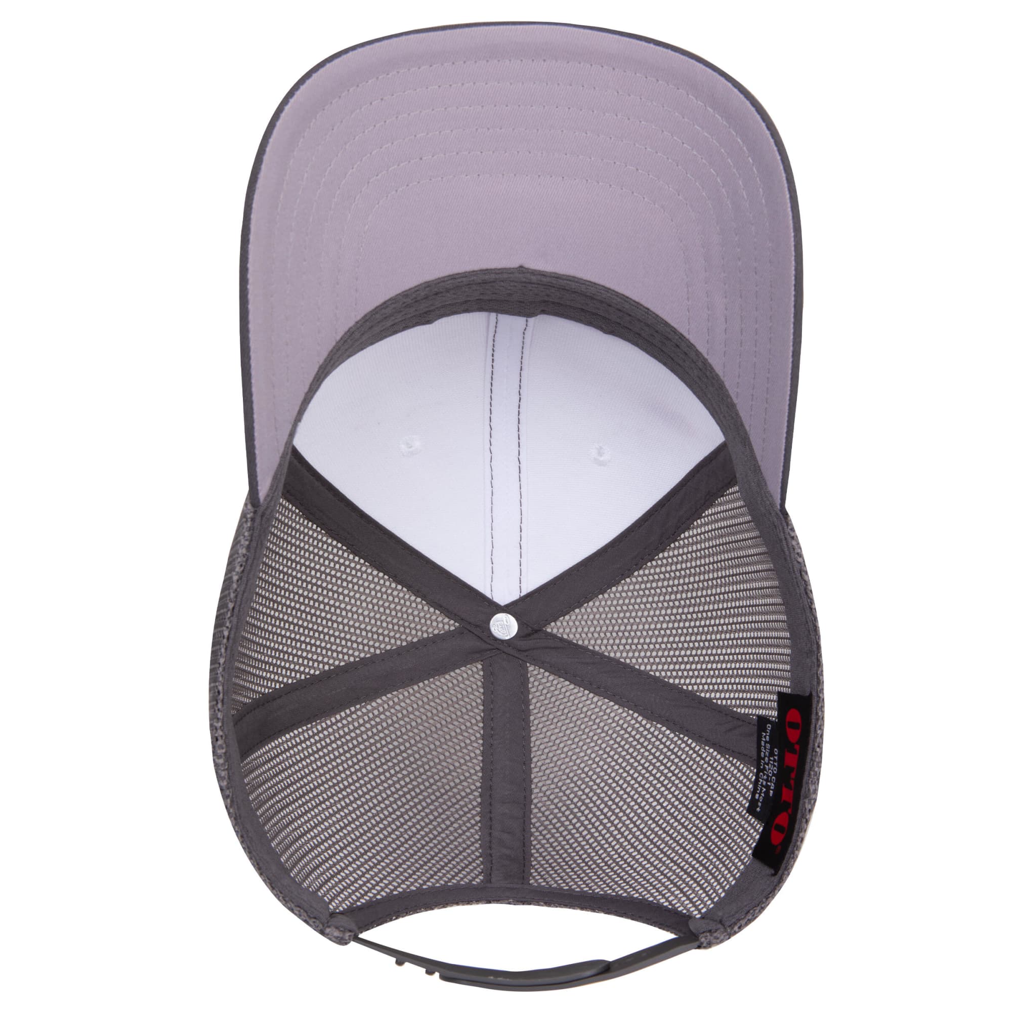 Seamless 6 Panel Mid Profile Mesh Back Trucker