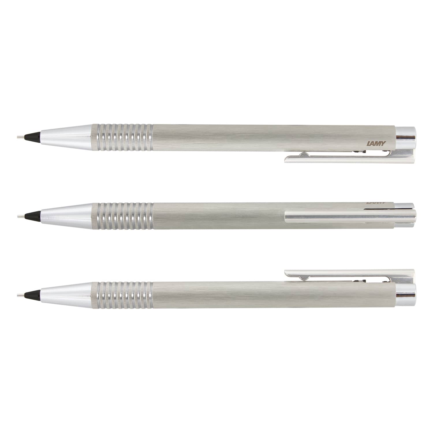 LAMY Logo Pencil - Brushed Steel