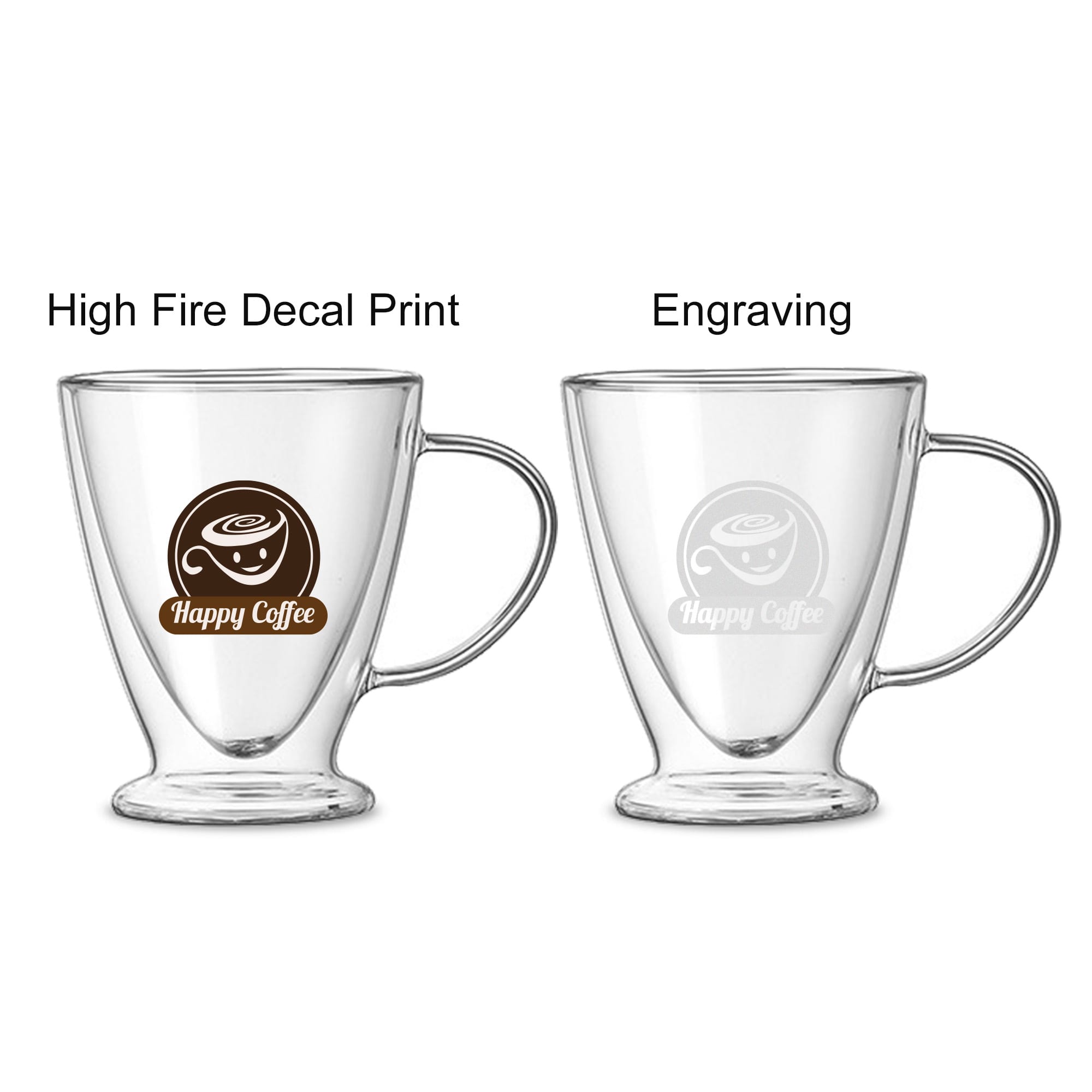 V-Shaped Double Wall Mug