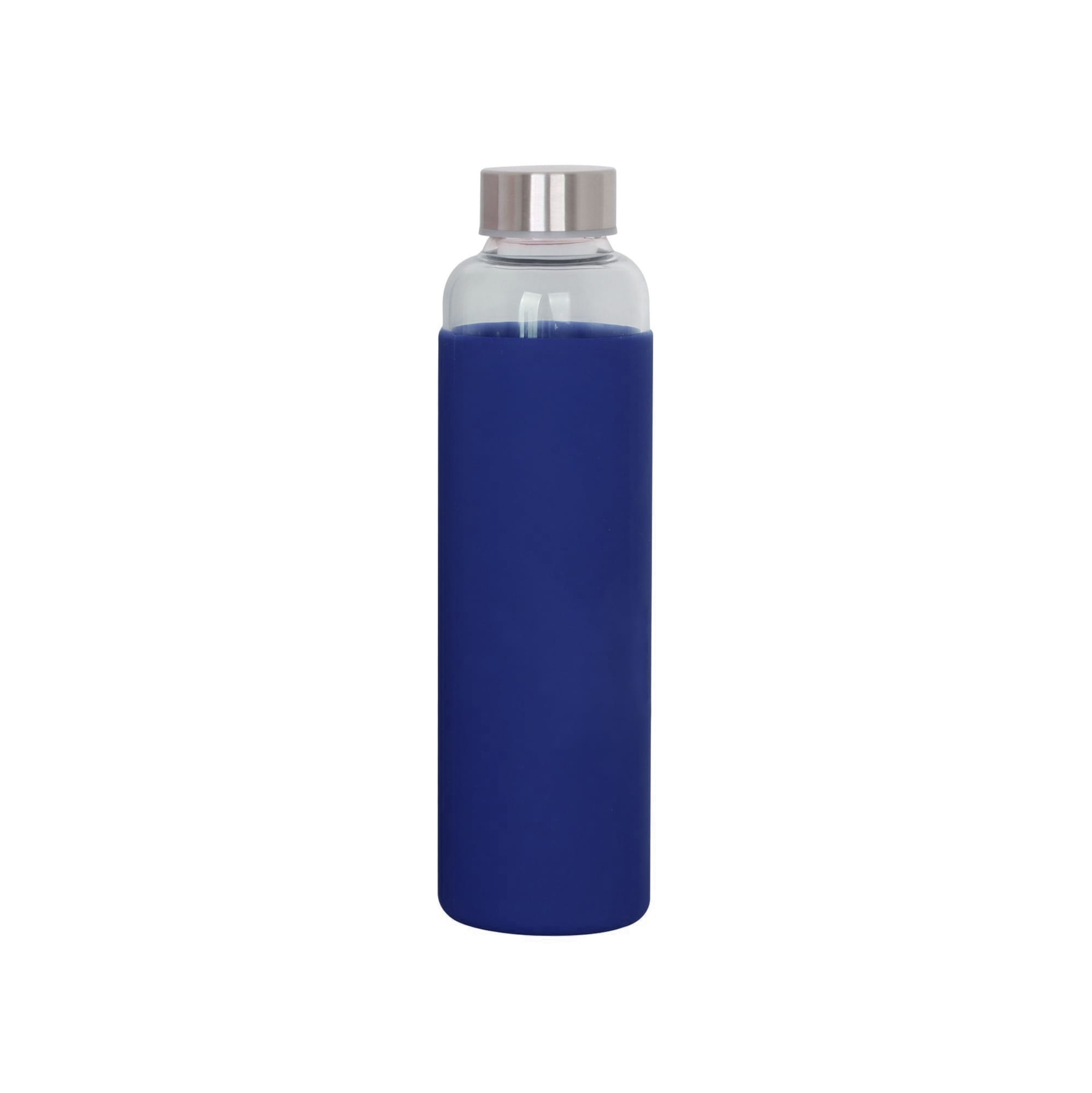 550ml Glass Drink Bottle with Stainless steel Lid