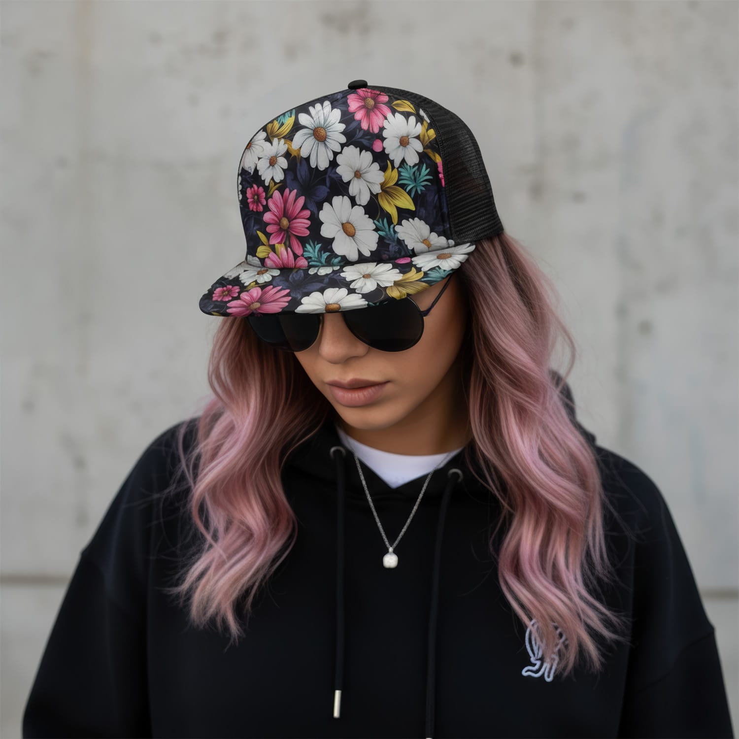 Impala Custom Flat Peak Mesh Cap