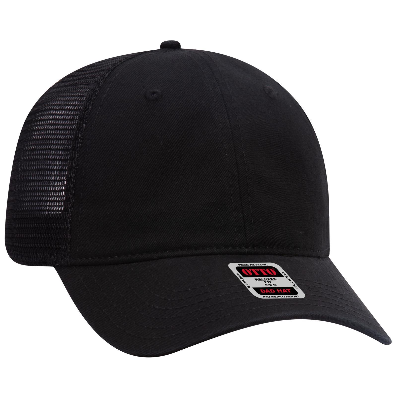 6 Panel Low Profile Trucker Dad Cap