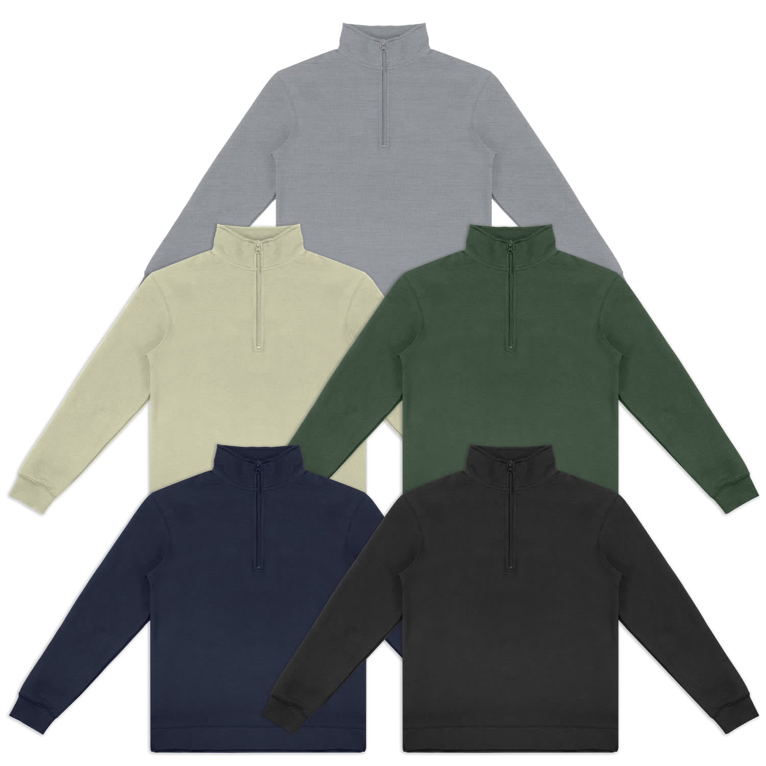 TRENDSWEAR Camden Unisex Quarter Zip