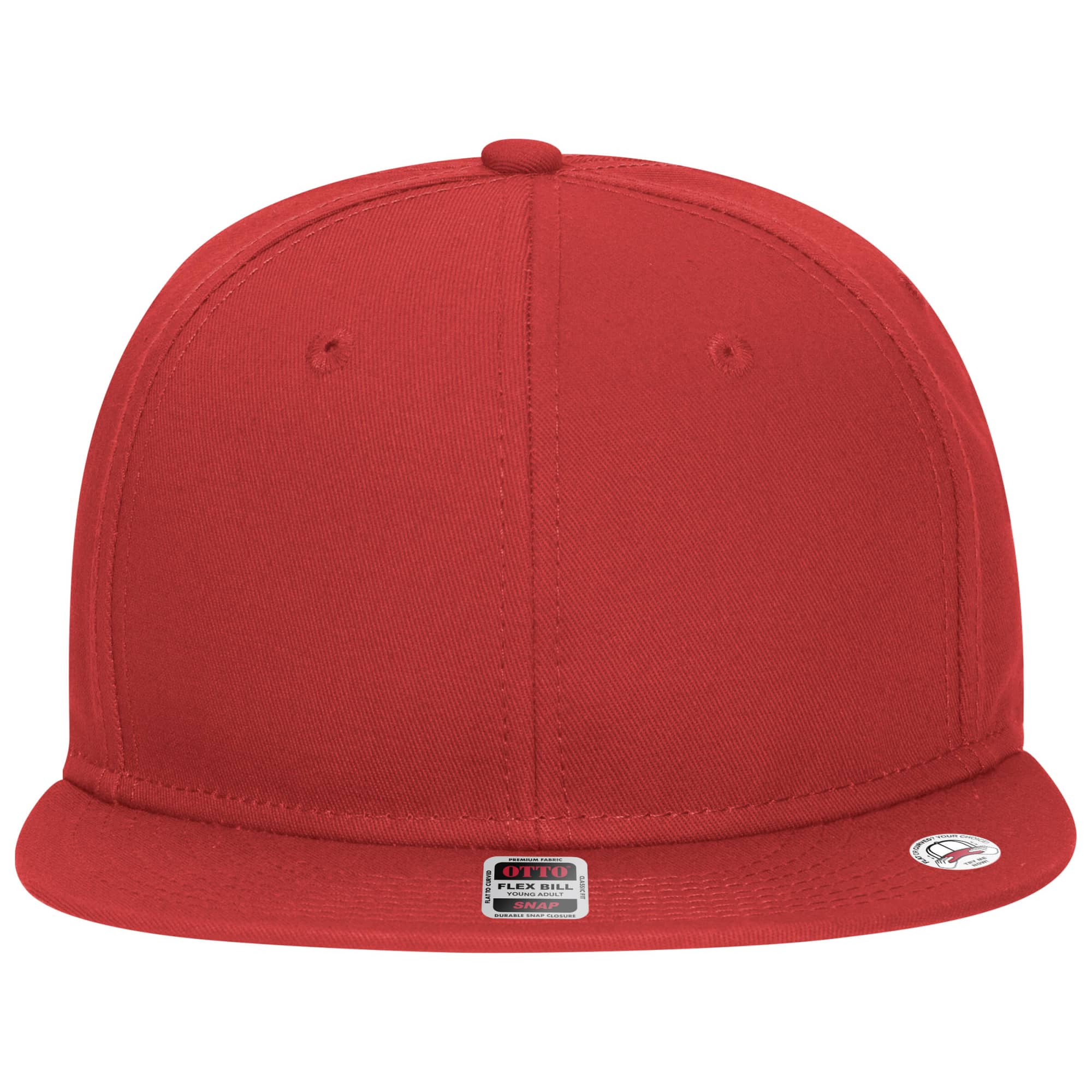6 Panel Mid Profile Snapback Cap (Youth)