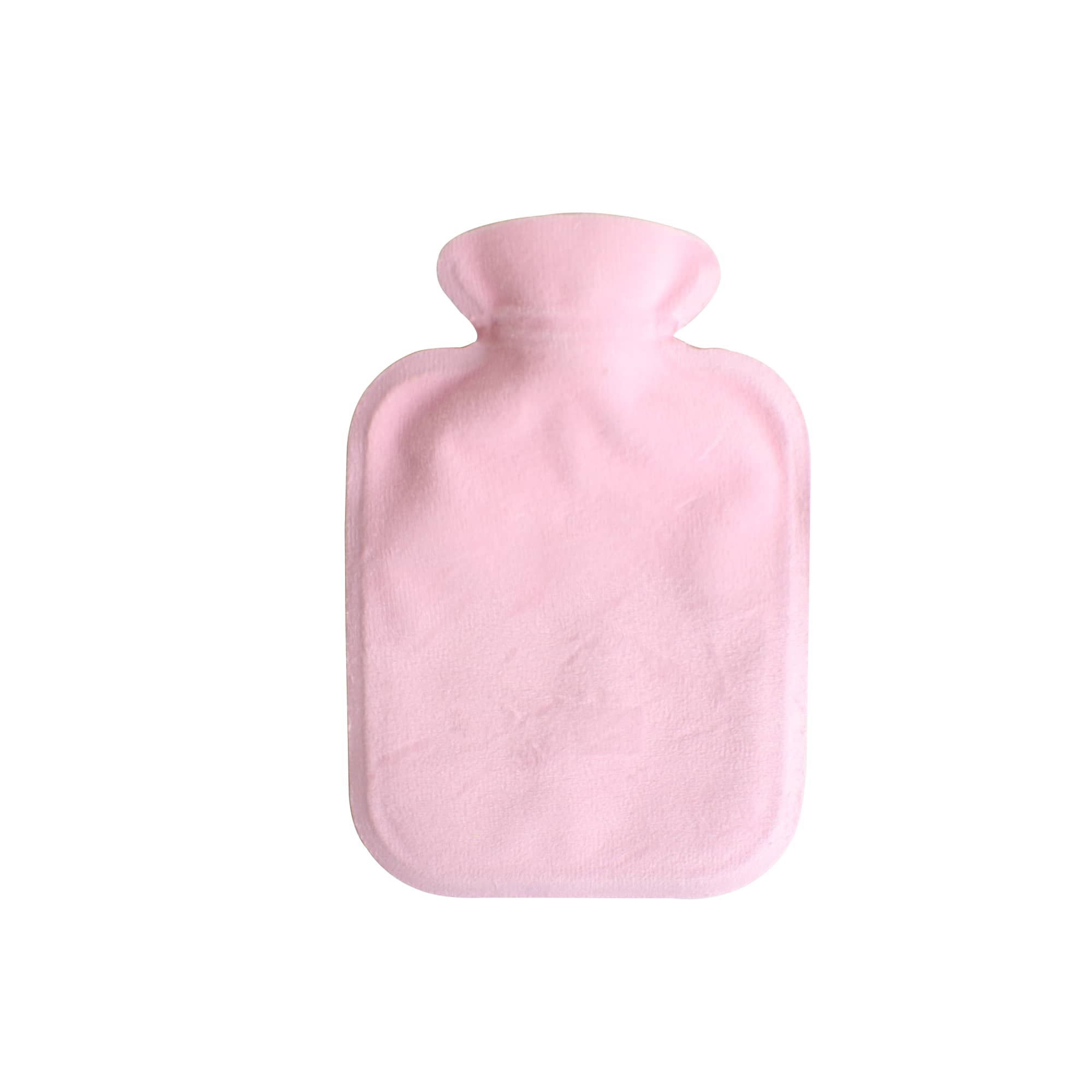 Hot Water Bottle with Plush Cover