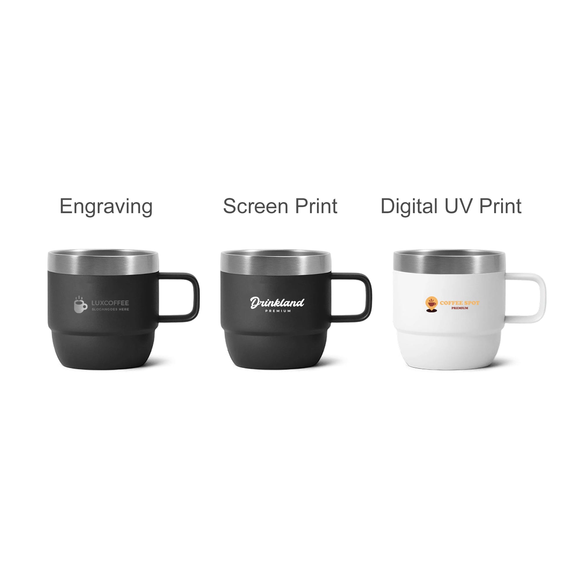 Stackable Stainless Steel Mug