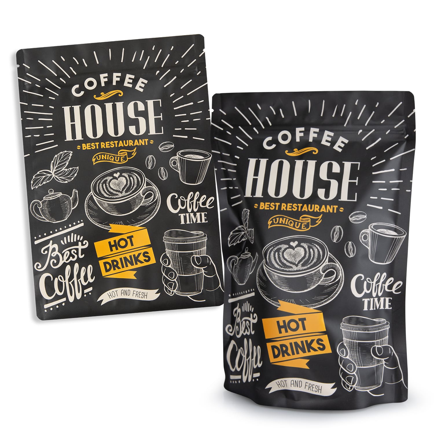 Foil Stand Up Pouch - Large