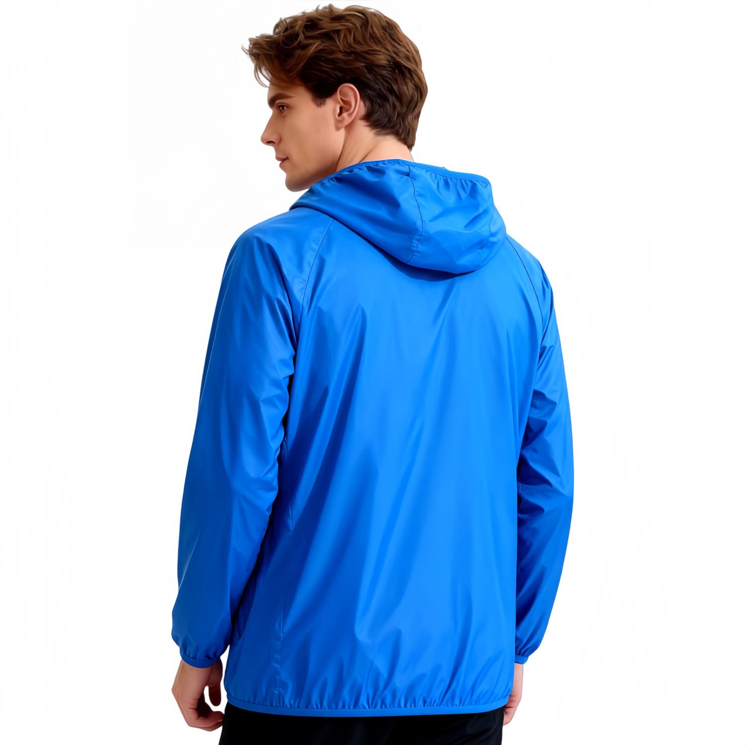 Unisex Adult 100% Polyester Jacket with Sun Protection and Hood