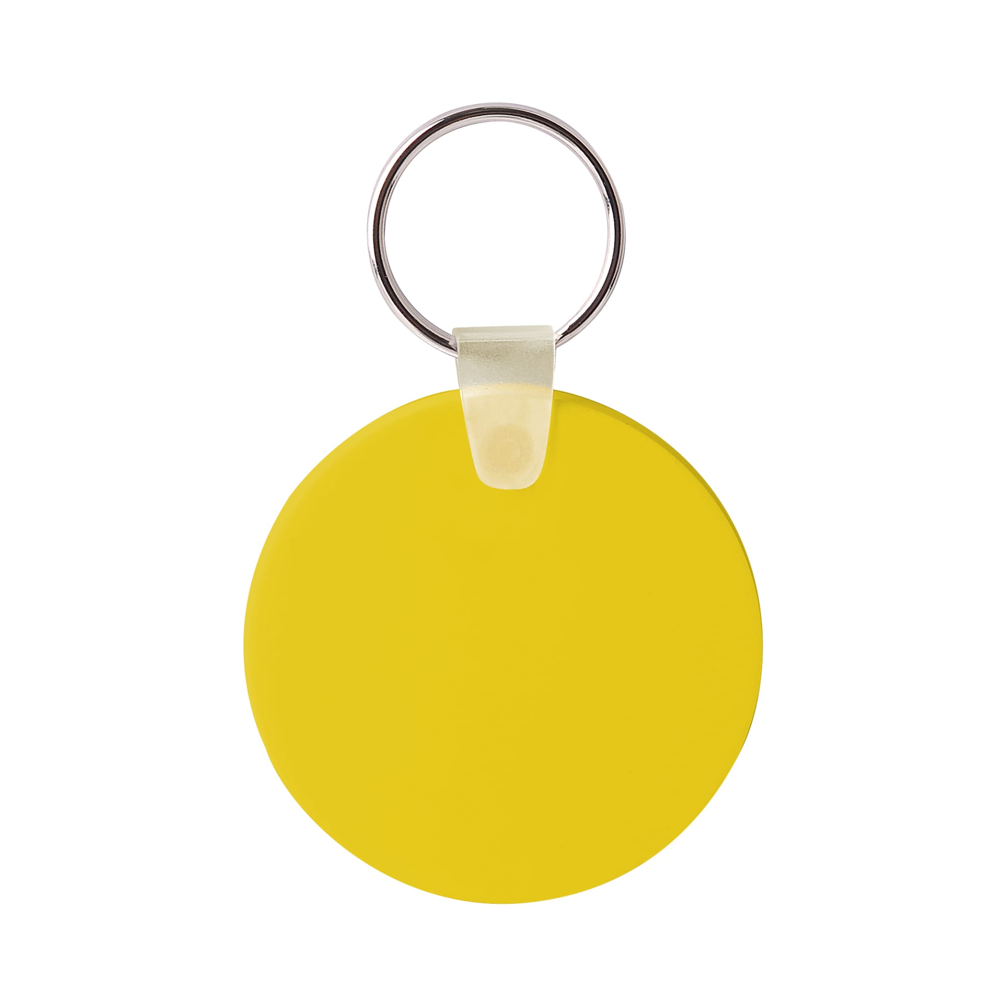 Round Durasoft Keyring