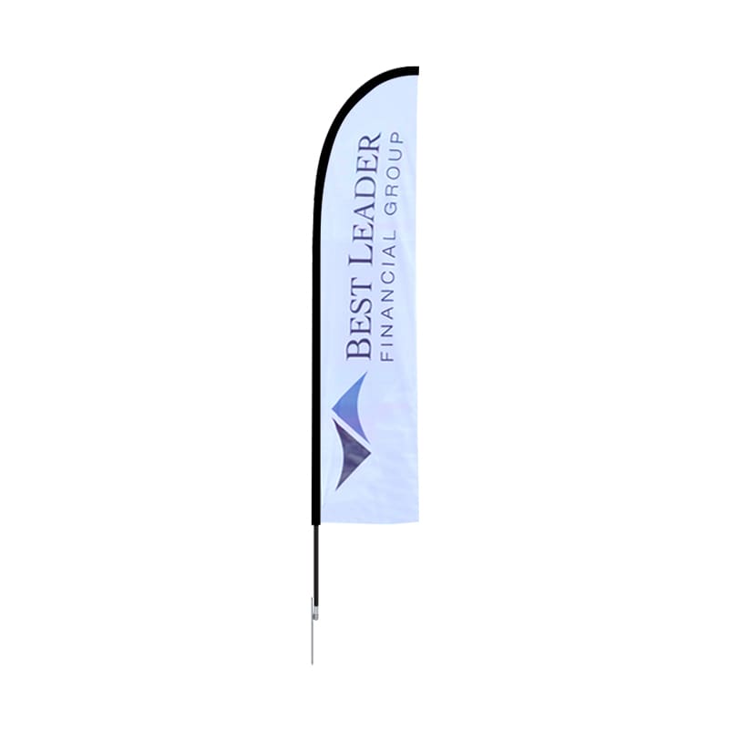 Medium(70.4*300cm) Straight Feather Banners 13ft
