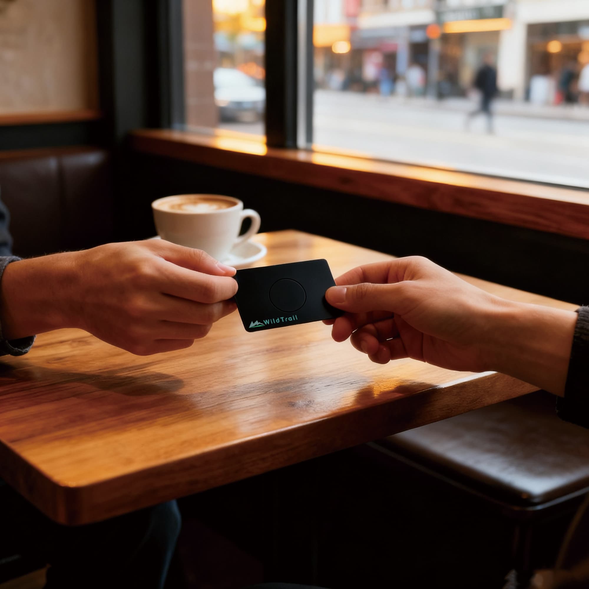NFC Black Metal Business Card