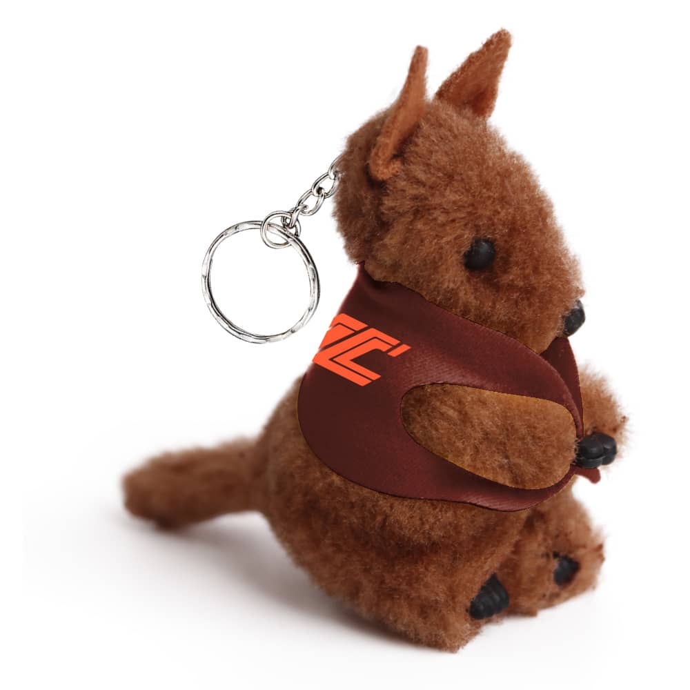 Kangaroo Clip on Stuffed Plush Toy