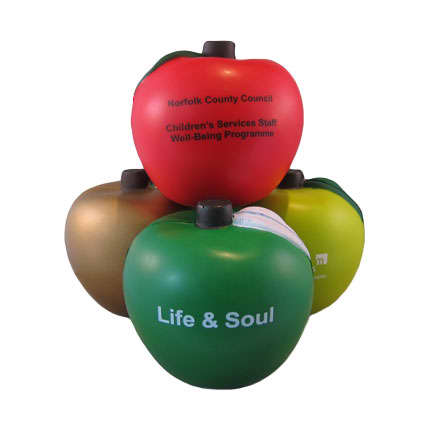 Apple Shape Stress Reliever