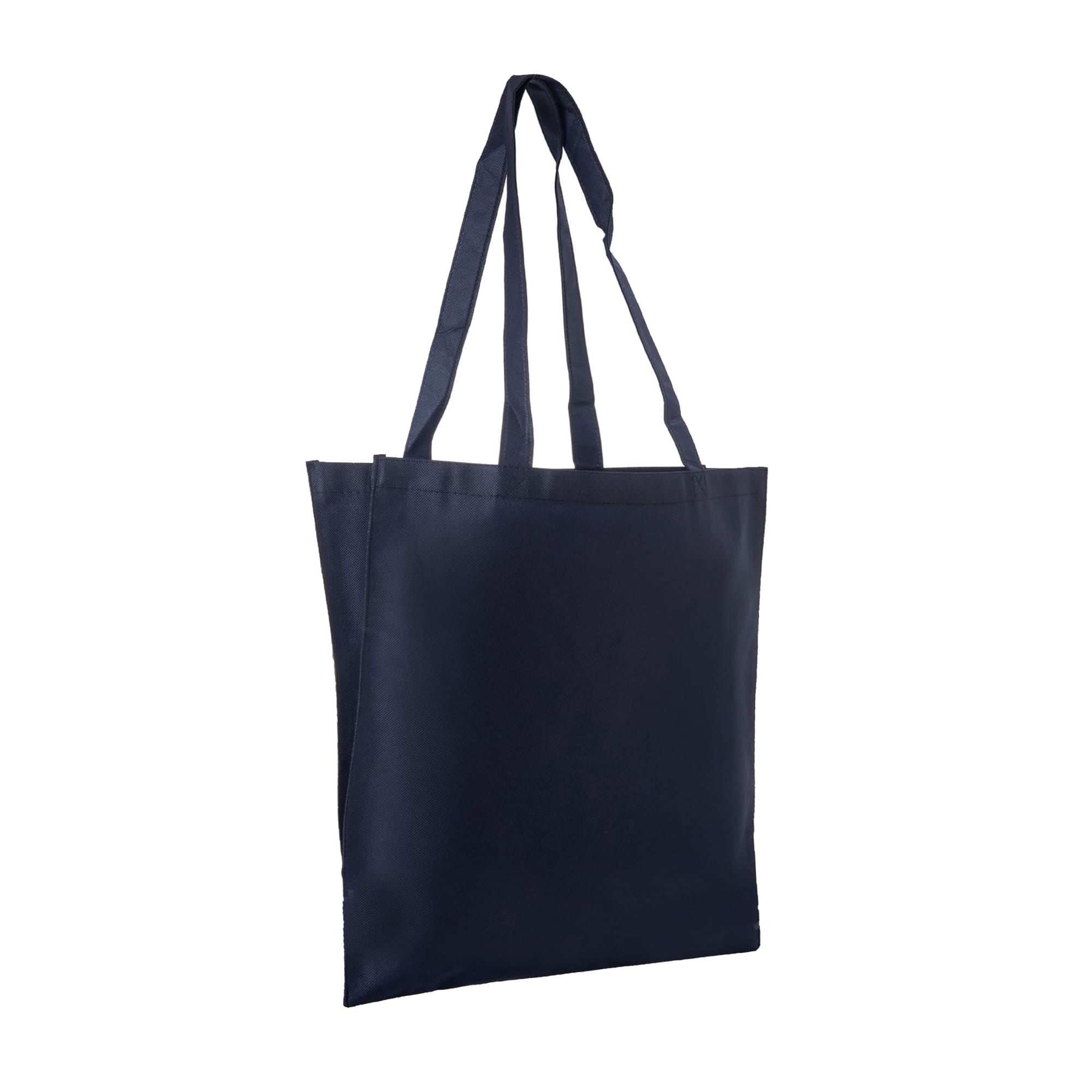 Non Woven Long Handle Bag with V Gusset