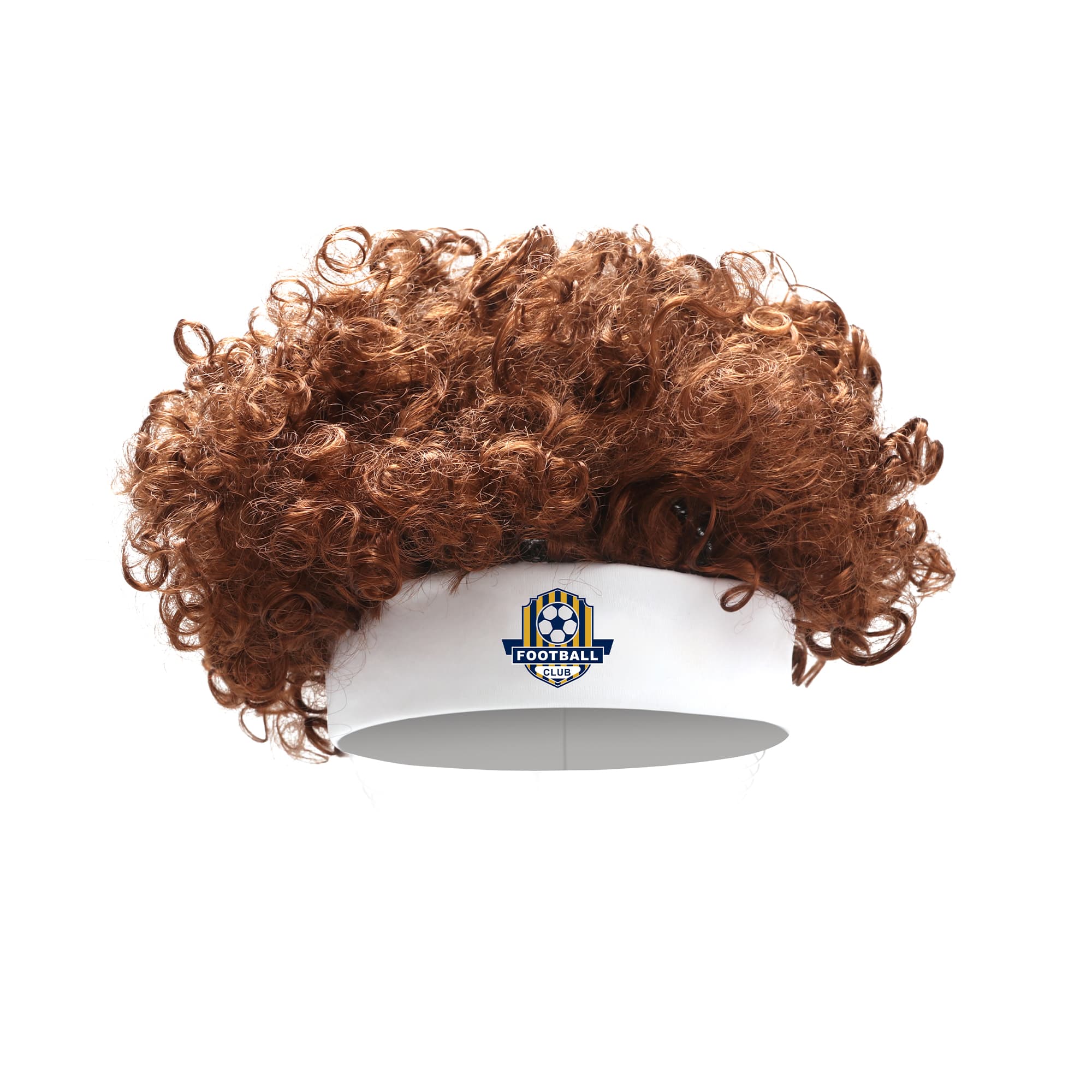 Solid Afro Headband Wig
