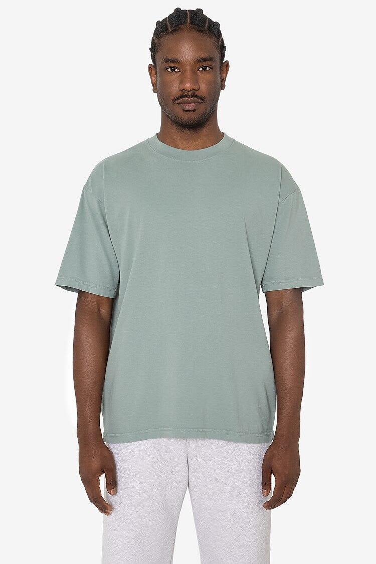 Short Sleeve Garment Dye Crewneck Tee
